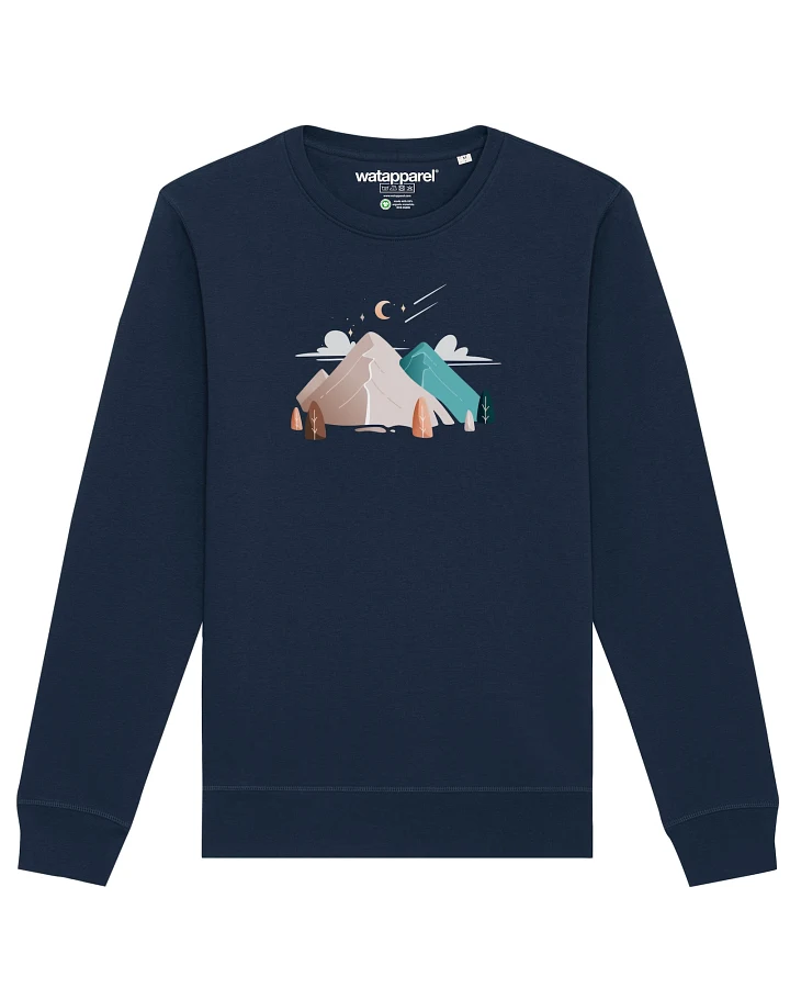 Watapparel Sweatshirt Night & Clouds