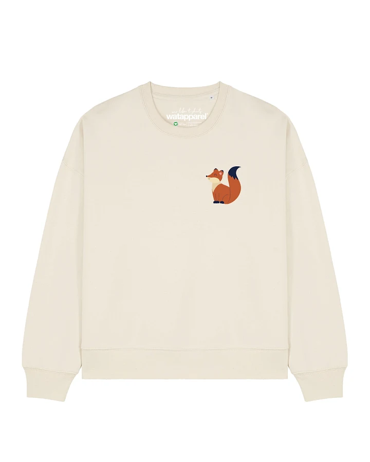 Watapparel Sweatshirt Cute Fox