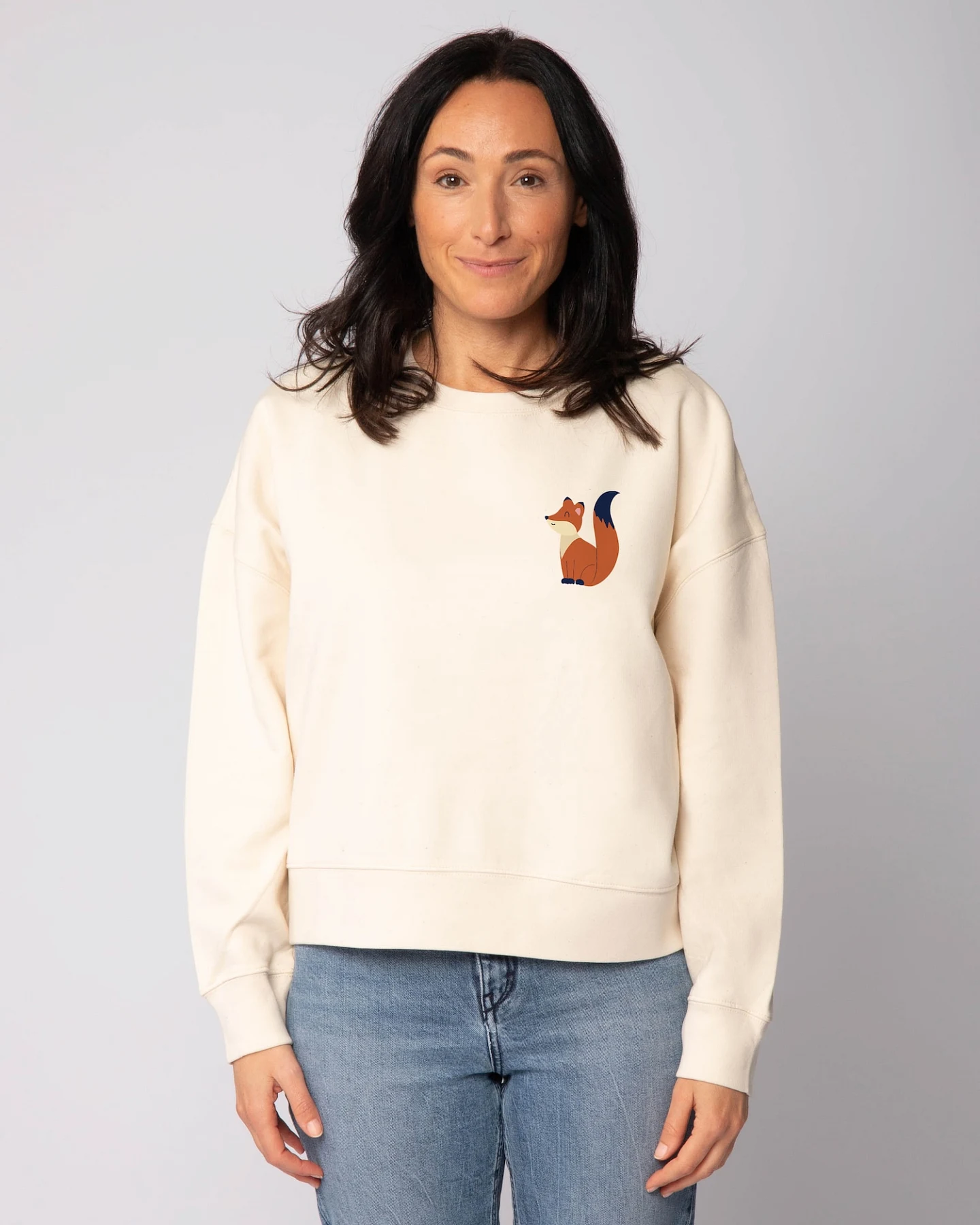 Watapparel Sweatshirt Cute Fox – Ansicht 2