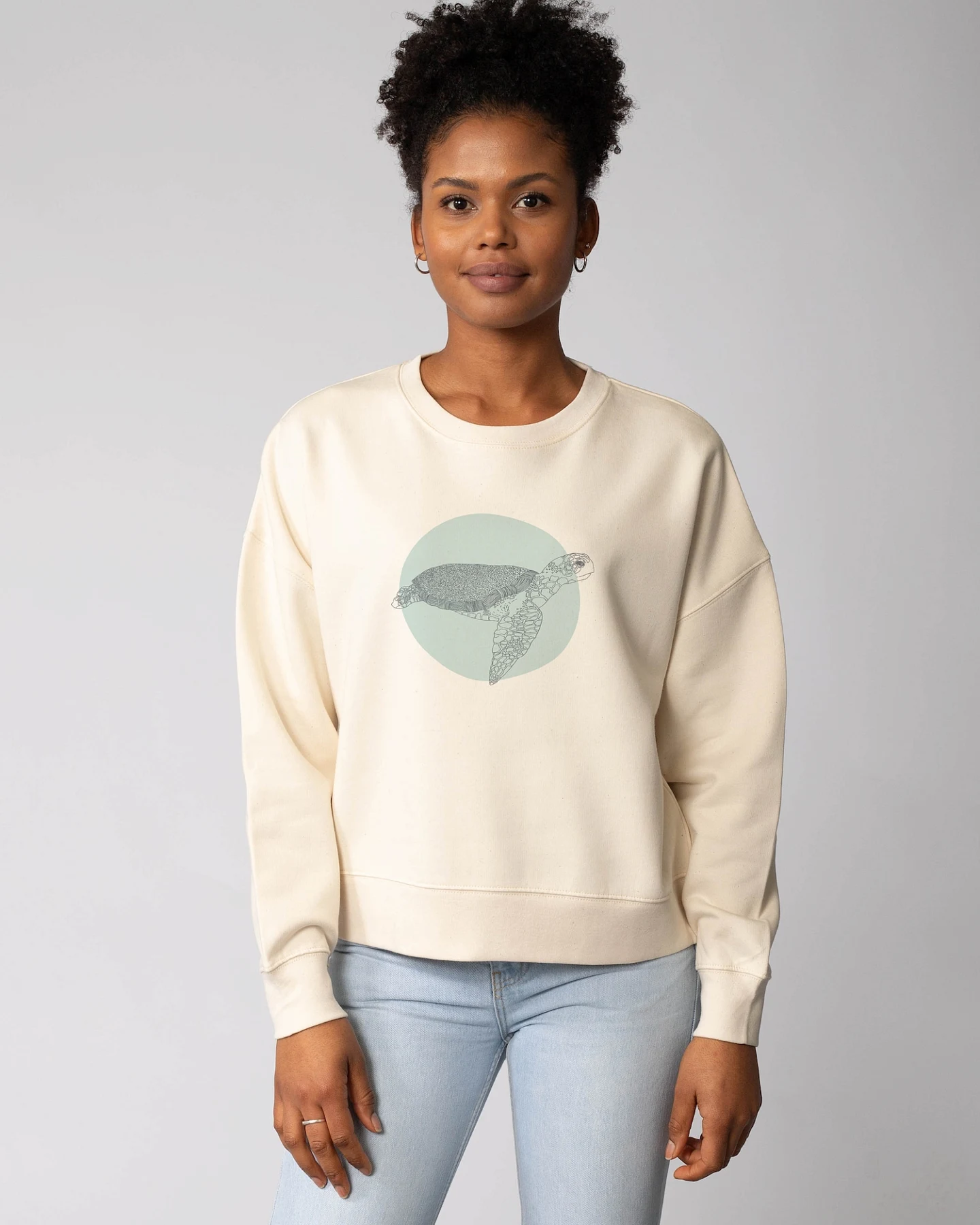 Watapparel Sweatshirt Meeresschildkröte – Ansicht 2