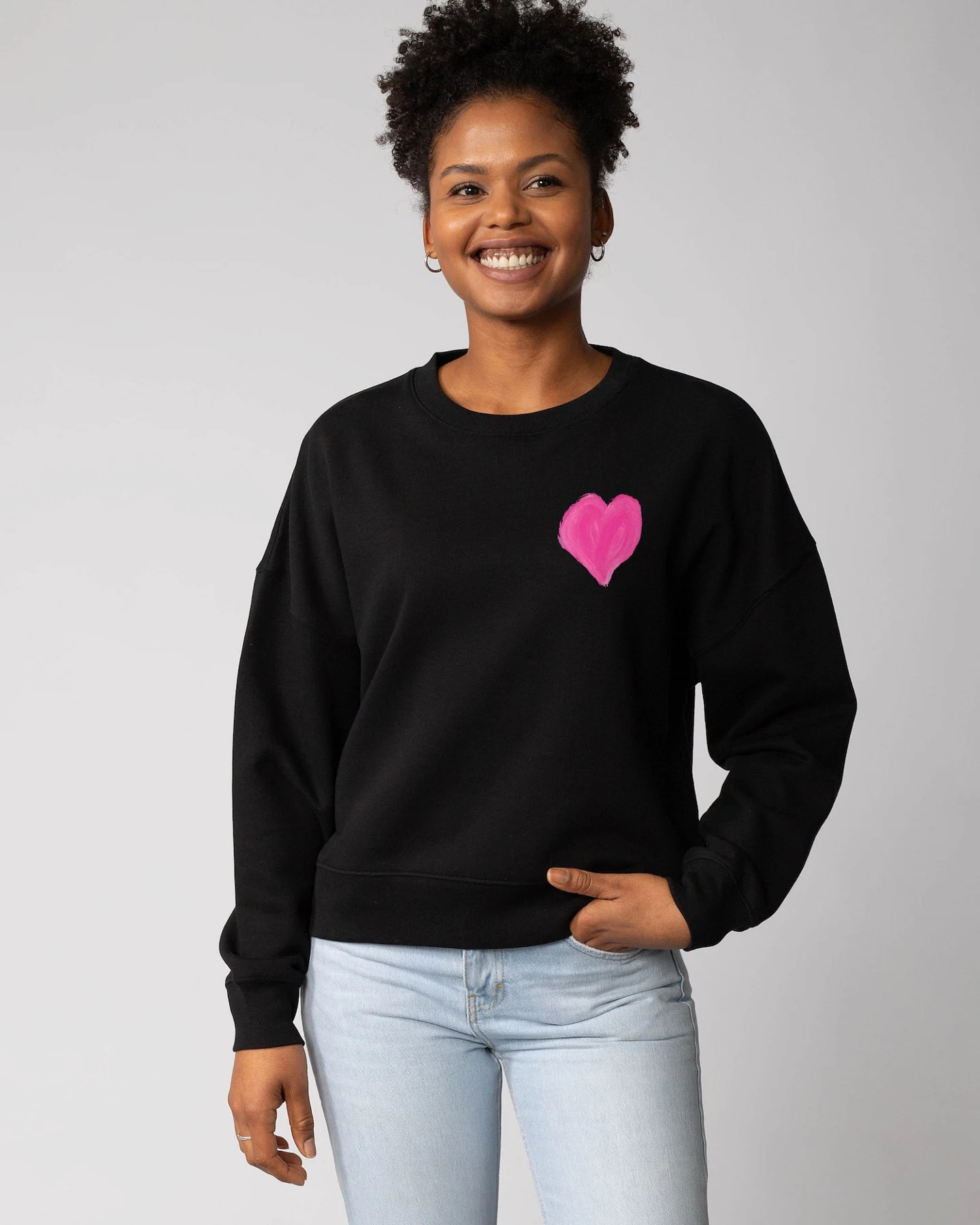 Watapparel Sweatshirt Pink Heart – Ansicht 2