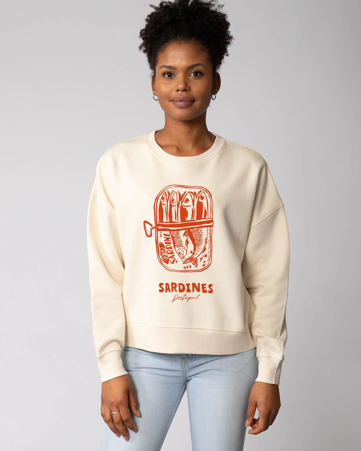 Watapparel Sweatshirt Sardines Portugal – Ansicht 2