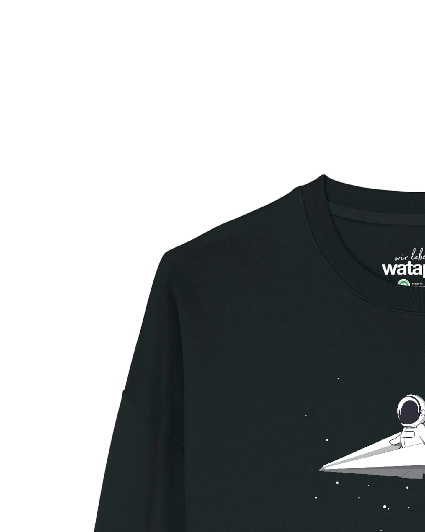 Watapparel Sweatshirt Fly me to the moon – Ansicht 3