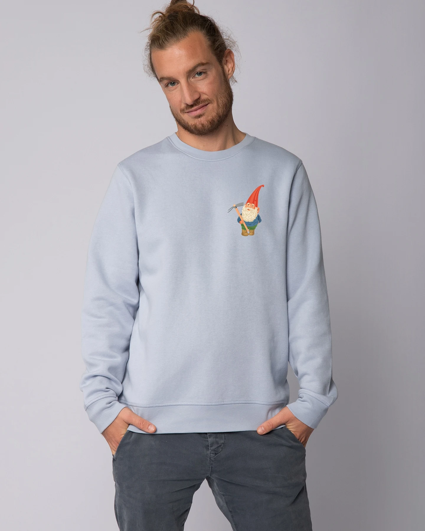 Watapparel Sweatshirt Gartenzwerg – Ansicht 2