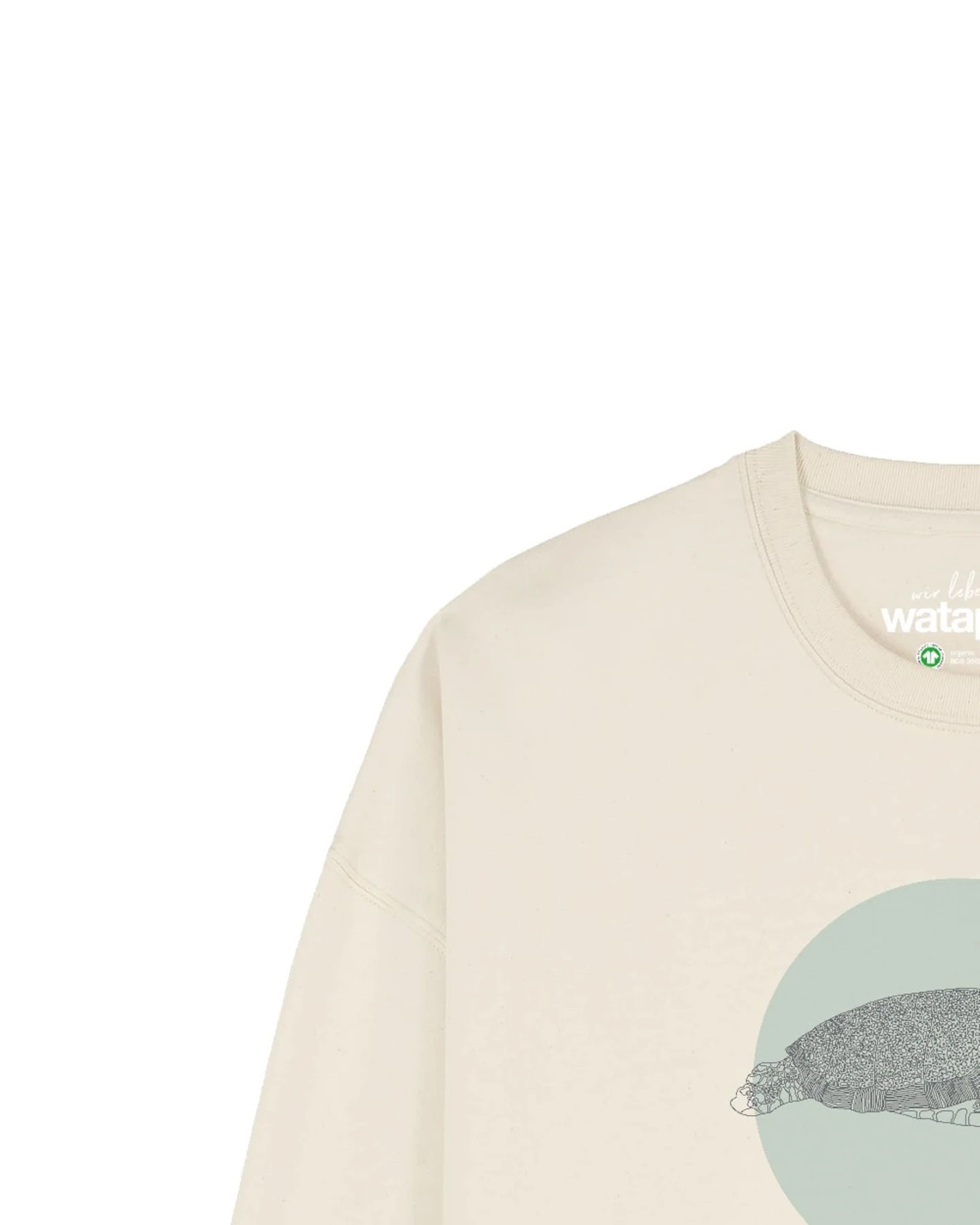 Watapparel Sweatshirt Meeresschildkröte – Ansicht 3