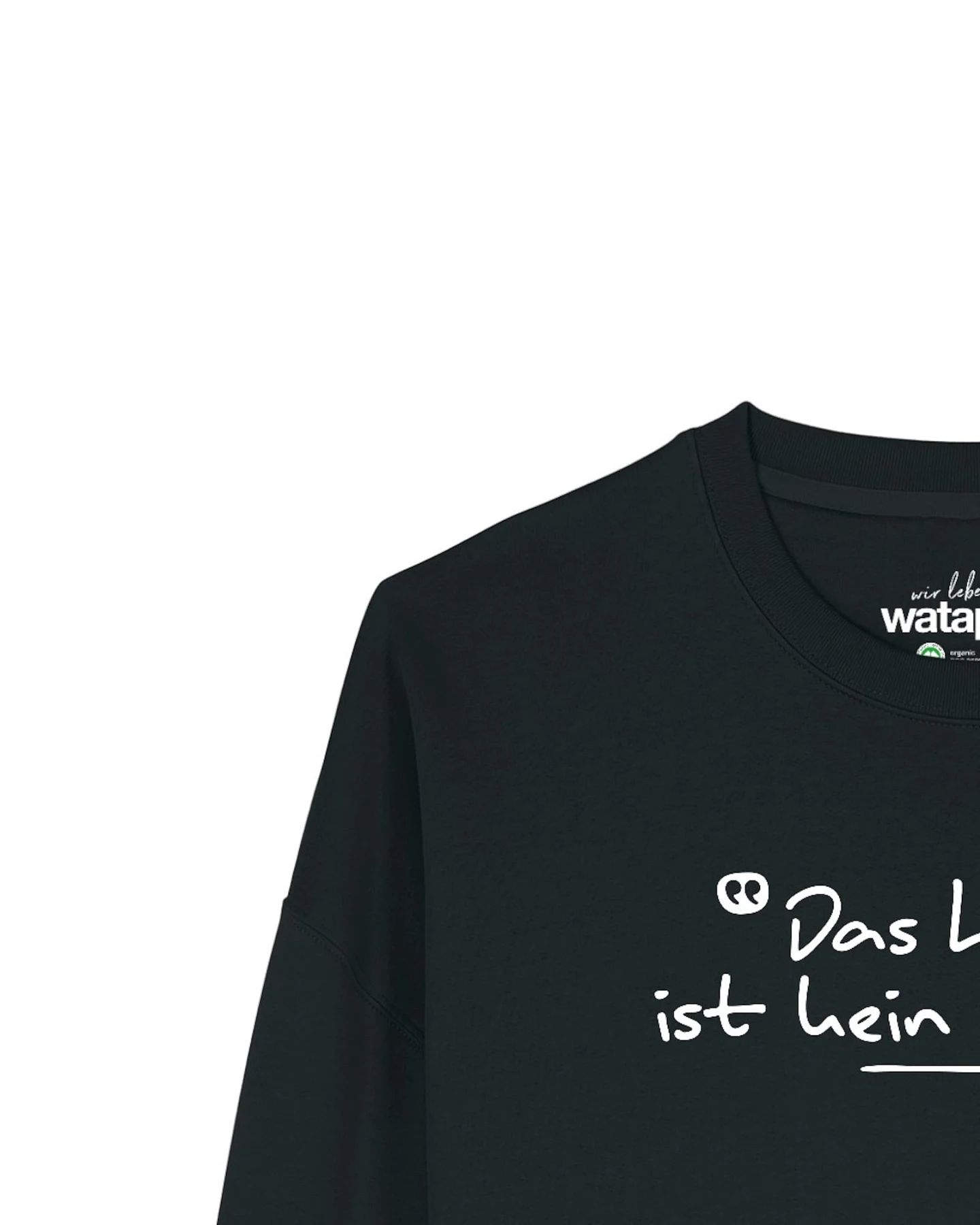 Watapparel Sweatshirt Das Leben ist kein Ponyhof – Ansicht 3