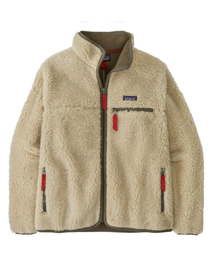 Patagonia - Natural Blend Retro Cardigan - Fleecejacke Gr M beige