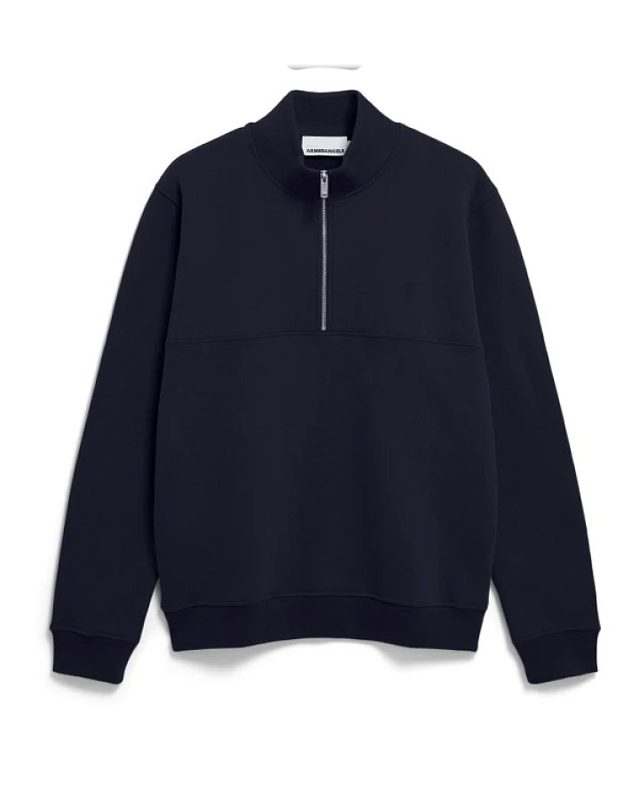 ARMEDANGELS - Waarlo Fleece - Pullover Gr S blau