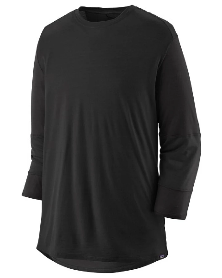 Patagonia - Merino 3/4 Sleeve Bike Jersey - Radtrikot Gr S schwarz