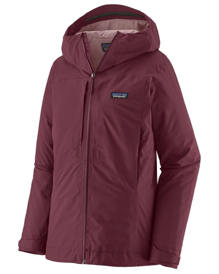 Patagonia - Women's Insulated Boulder Fork Rain Jacket - Regenjacke Gr XS rot