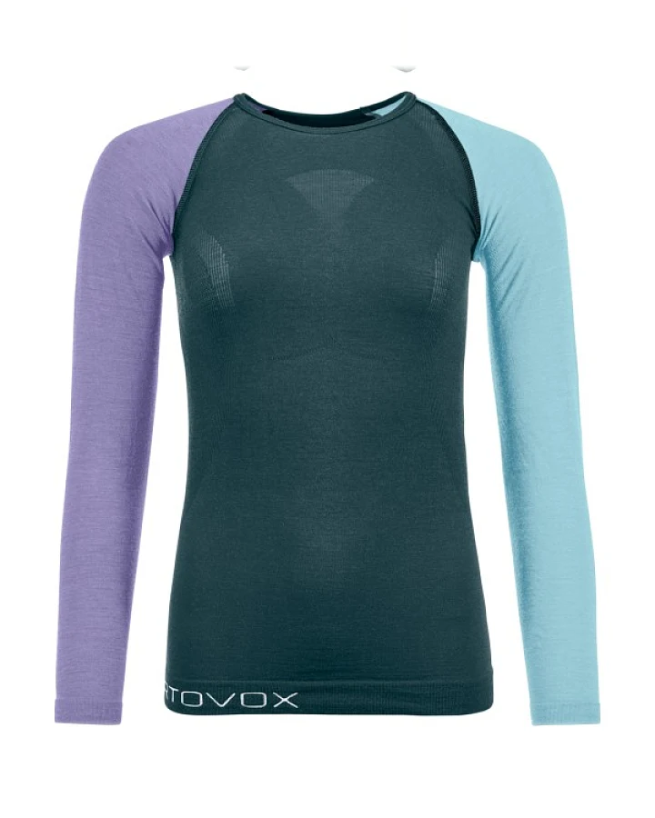 Ortovox - Women's 120 Comp Light Long Sleeve - Merinounterwäsche Gr M blau