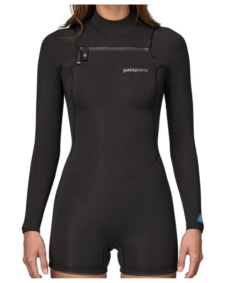 Patagonia - Women's Regulator Lite Full Zip L/S Spring Suit - Lycra Gr 10 schwarz