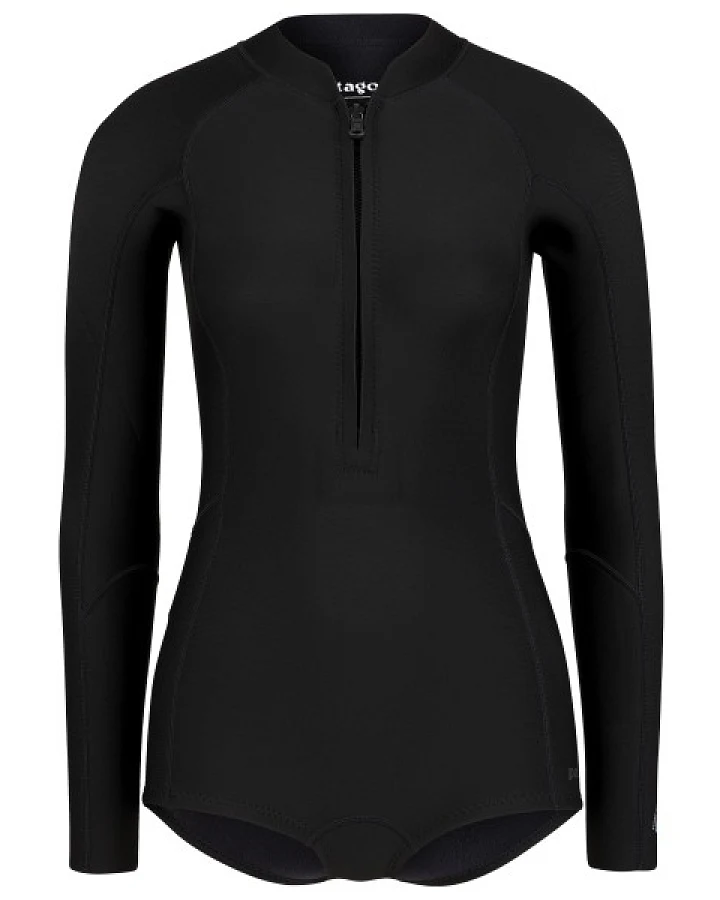 Patagonia - Women's Regulator Lite L/S Spring Jane - Lycra Gr 4 schwarz