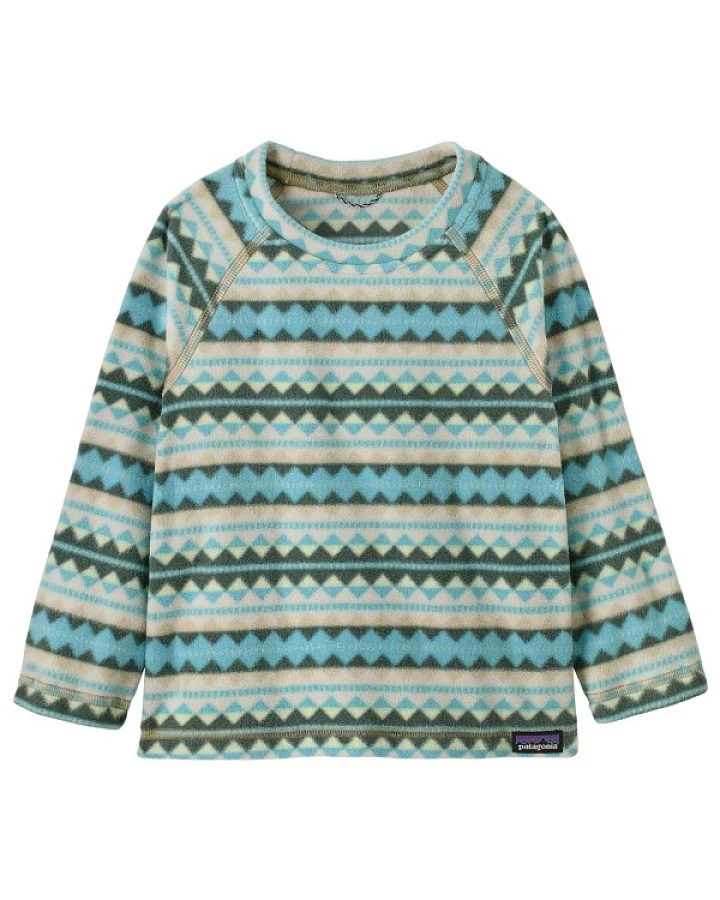 Patagonia - Baby's Micro D Crew - Fleecepullover Gr 6-12 Months türkis