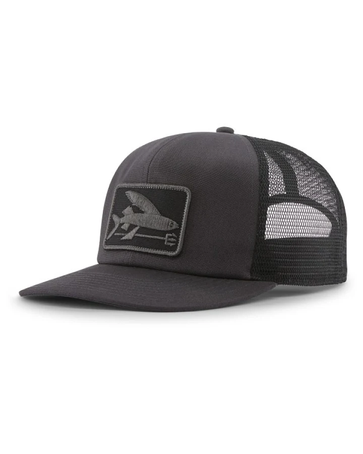 Patagonia - Flying Fish Relaxed Trucker Hat - Cap Gr One Size grau
