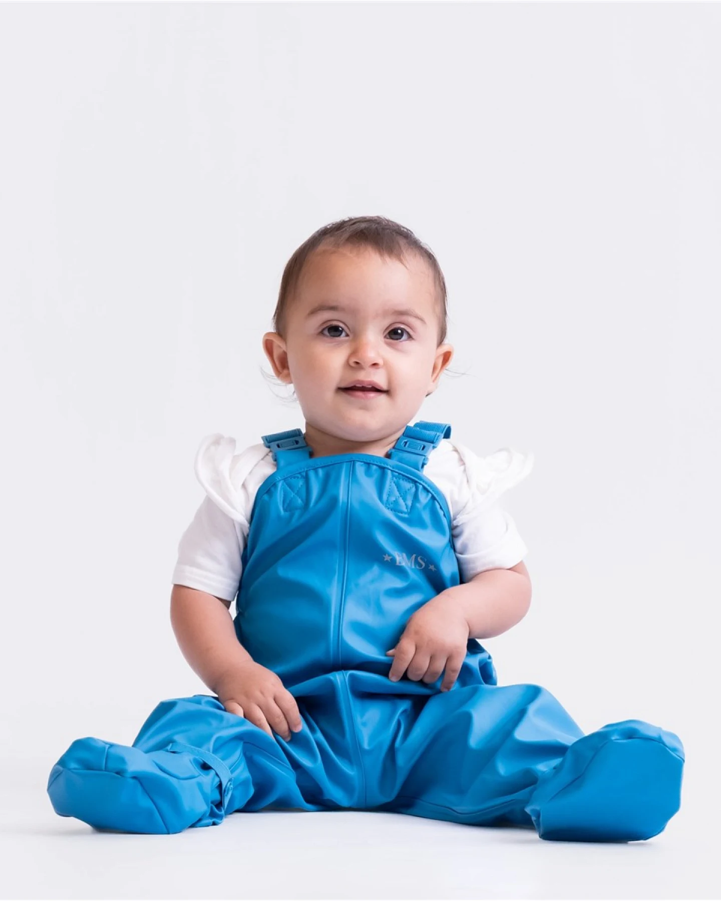 BMS "BabyBuddy" Krabbel- und Regenhose SoftSkin skyblue Gr.1 (8-16 Monate) – Ansicht 2