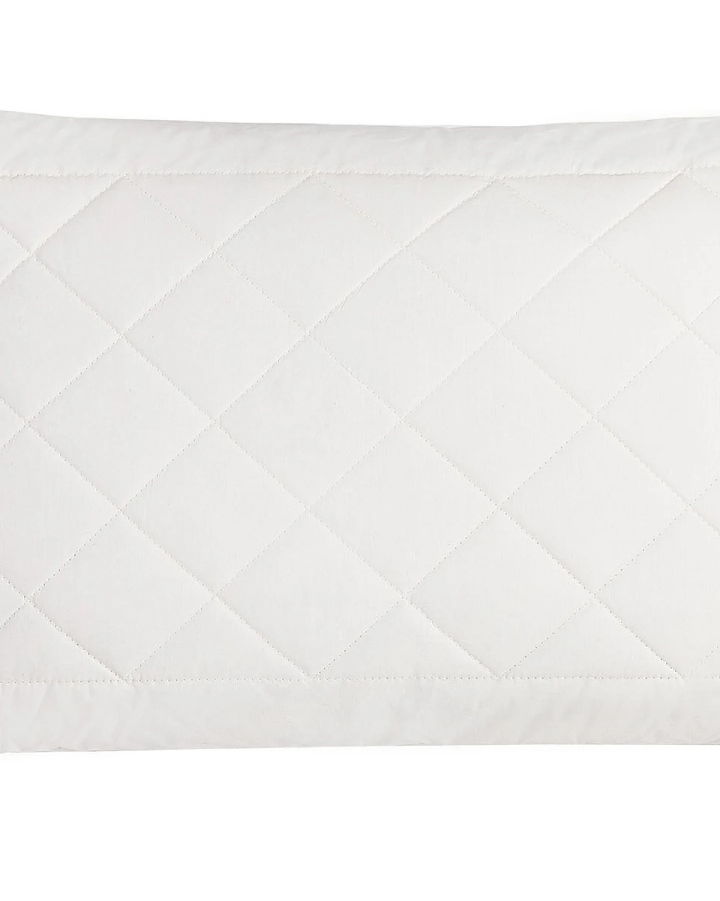 Kopfkissen Baumwolle und Leinen, Füllung Naturlatex-Flocken Maße 40 x 80 cm, 1250g – Ansicht 2