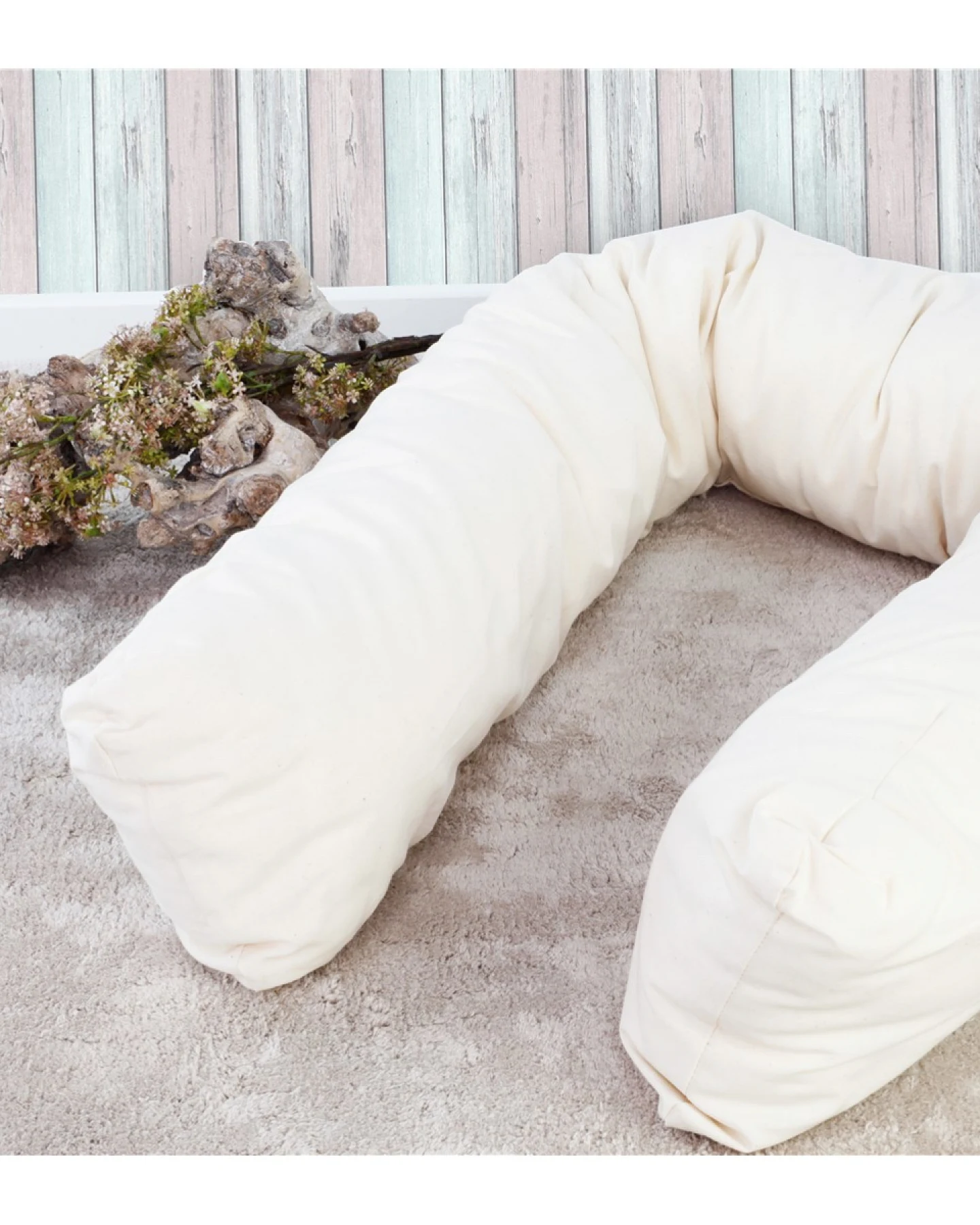 Stillkissen, 200 cm, Baumwolle (kbA) Gewicht: ca. 1,5 kg – Ansicht 2