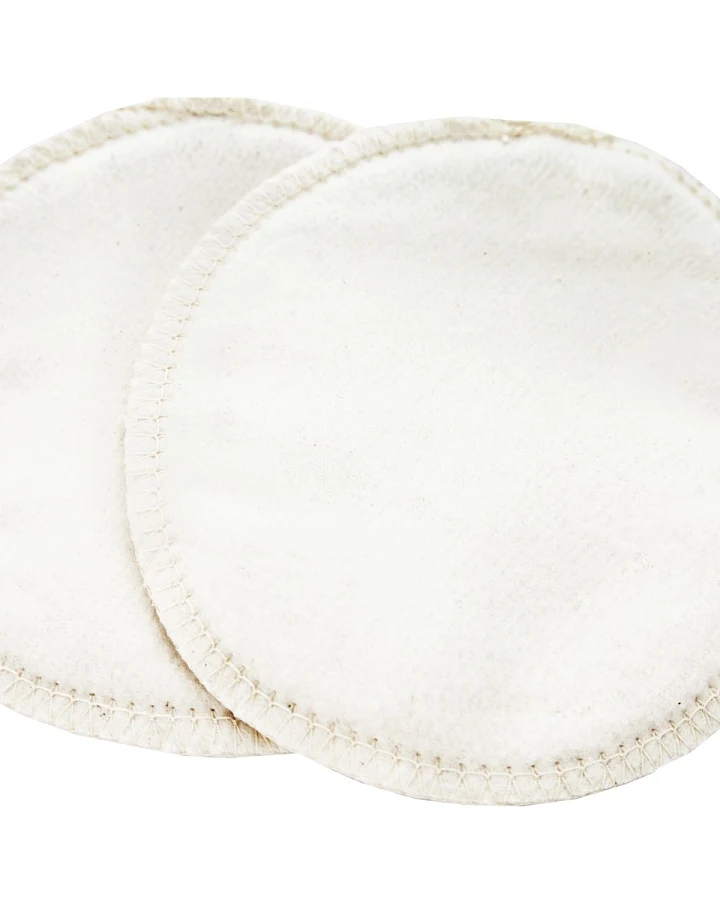 Stilleinlagen Bio-Baumwolle, 3-lagig, 1 Paar Durchmesser 11 cm