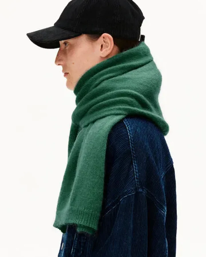 ARMEDANGELS YUKINAA SOLID Unisex Schal aus Mohair-Woll Mix