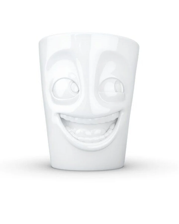 FIFTYEIGHT PRODUCTS Henkelbecher „Witzig“ (350 ml)