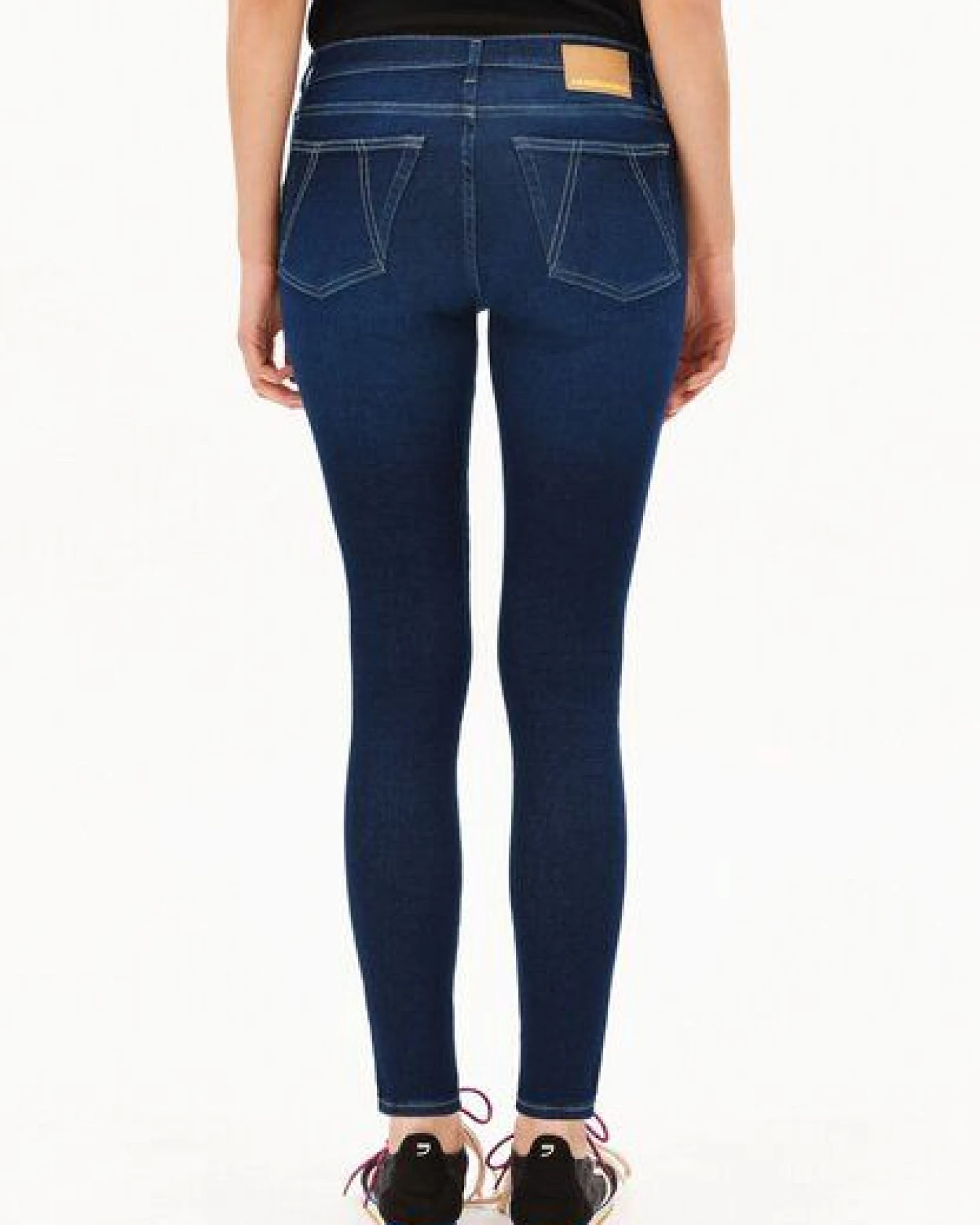 ARMEDANGELS TILLAA Damen Skinny Jeans aus Baumwoll Mix – Ansicht 2