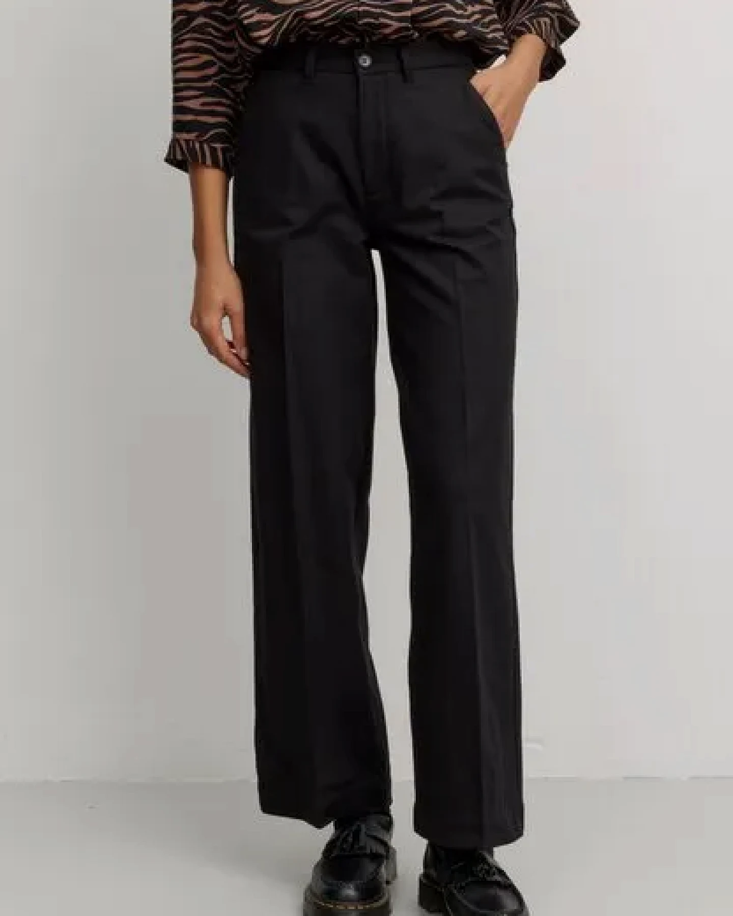 Damen Marlene Hose aus Bio-Baumwolle - LIGULARIA - recolution – Ansicht 3