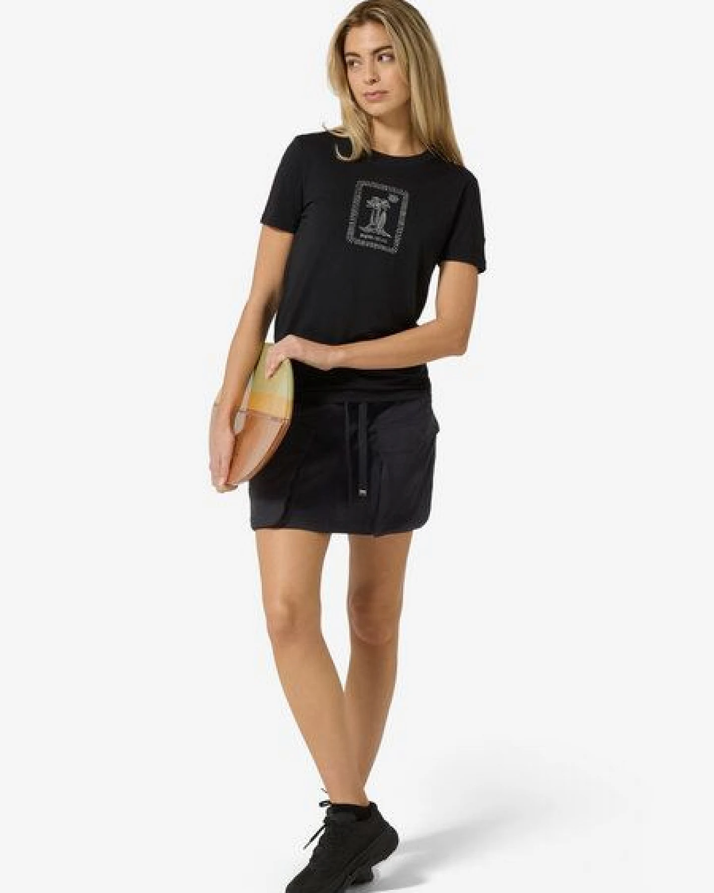 super.natural W CARGO BIO SKIRT für Damen, nachhaltig, Merino – Ansicht 4