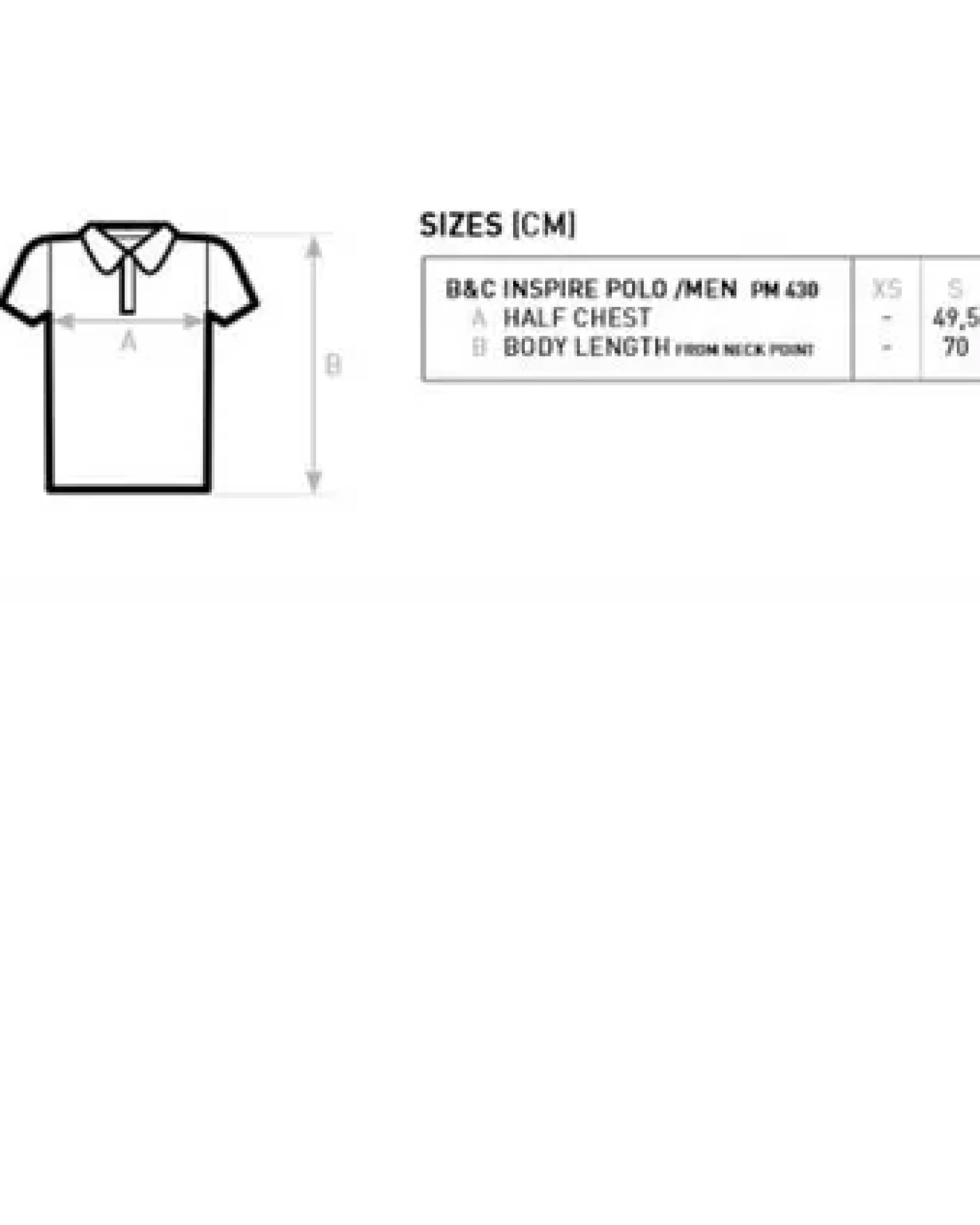 B&C Collection Inspire Polo-Shirt Herren / Unisex – Ansicht 3