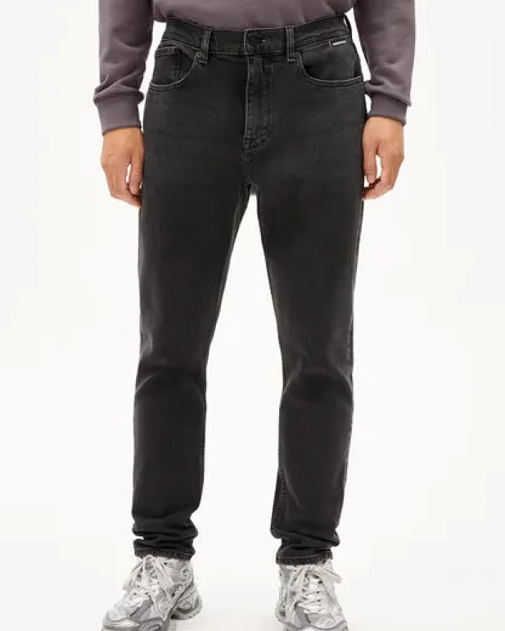 ARMEDANGELS AARJO TARPA Herren Tapered Jeans recycelter Baumwoll Mix Comfort Stretch
