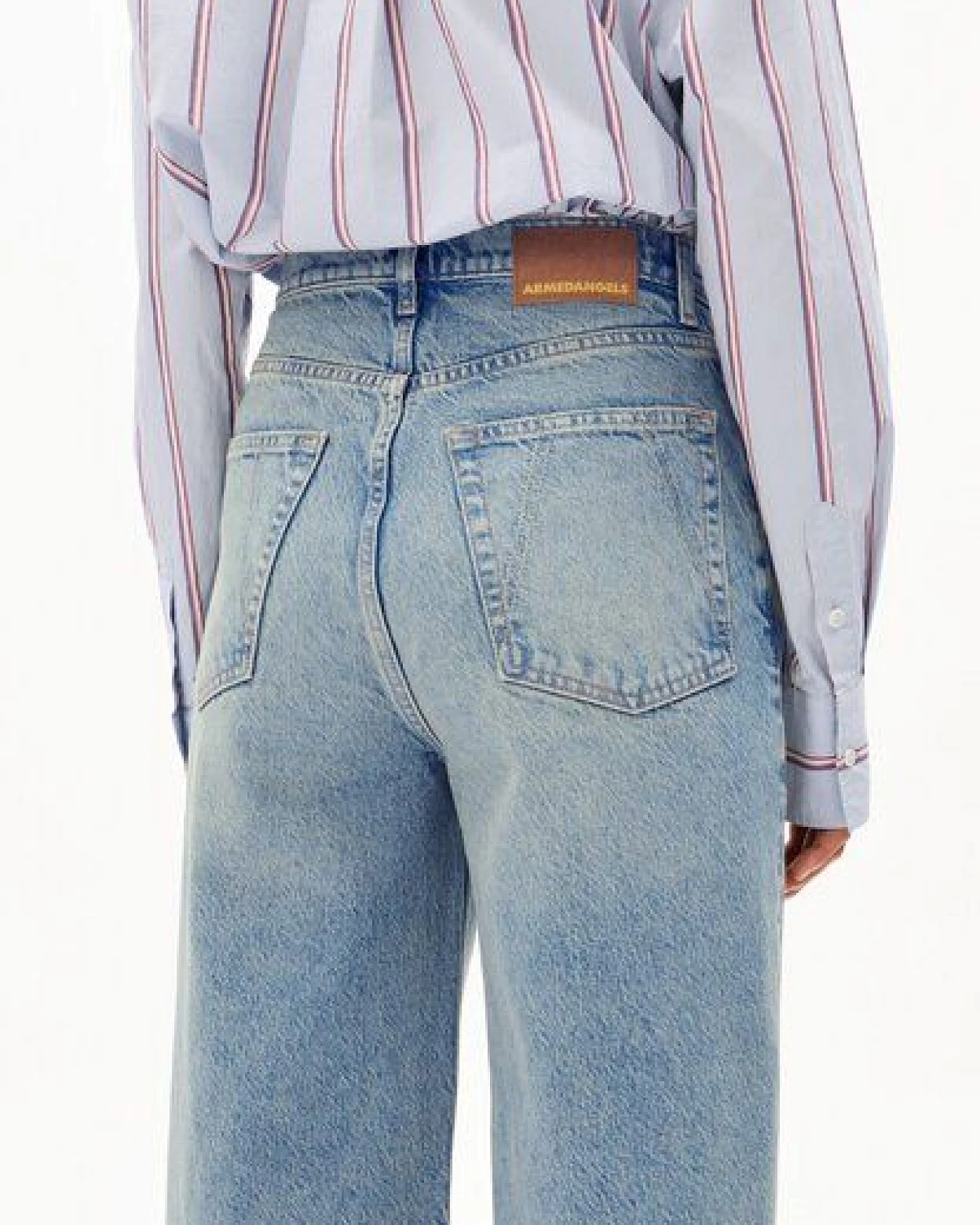 ARMEDANGELS ENIJAA Damen Wide Leg Jeans aus recyceltem Baumwoll-Mix – Ansicht 3