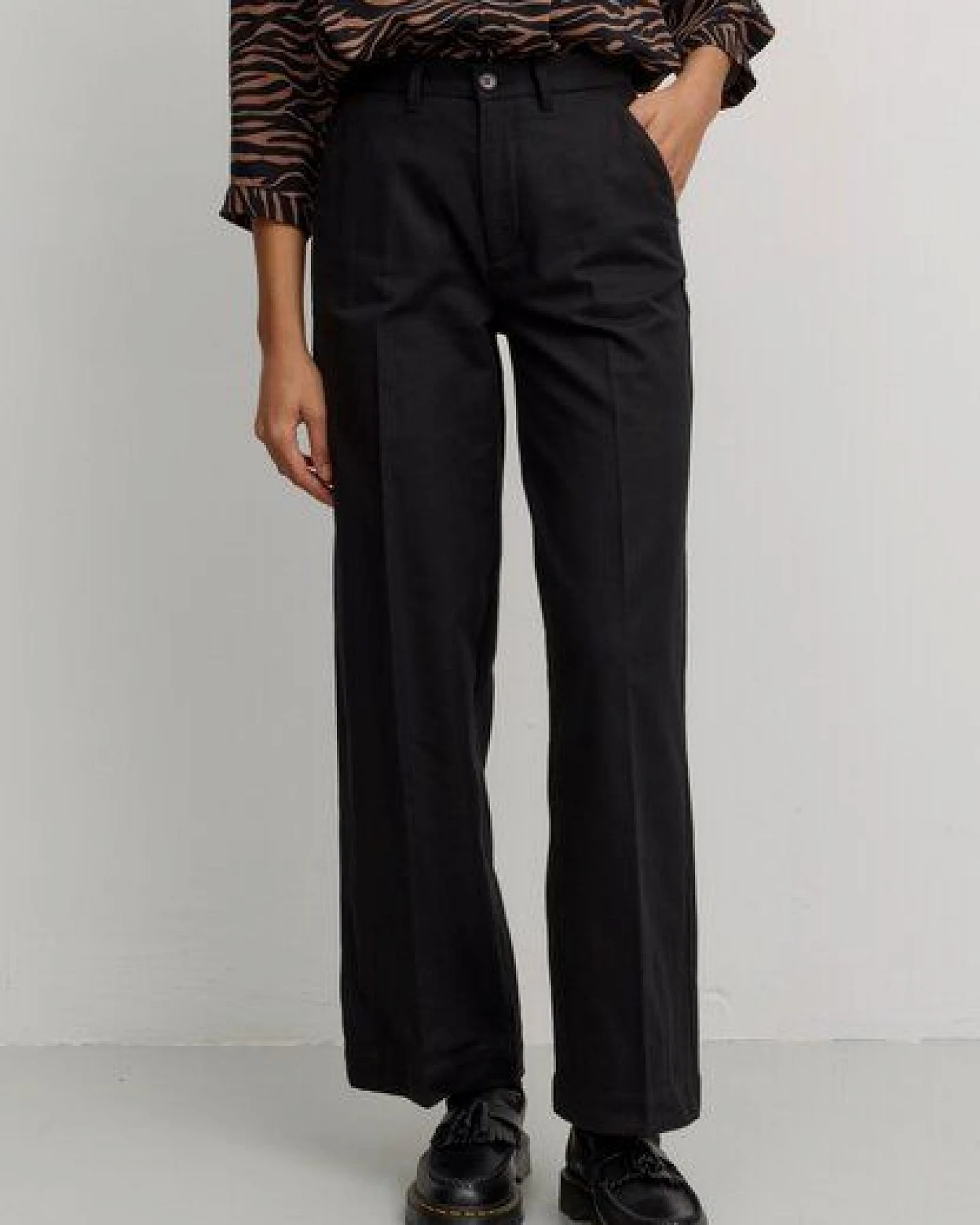 Damen Marlene Hose aus Bio-Baumwolle - LIGULARIA - recolution – Ansicht 3