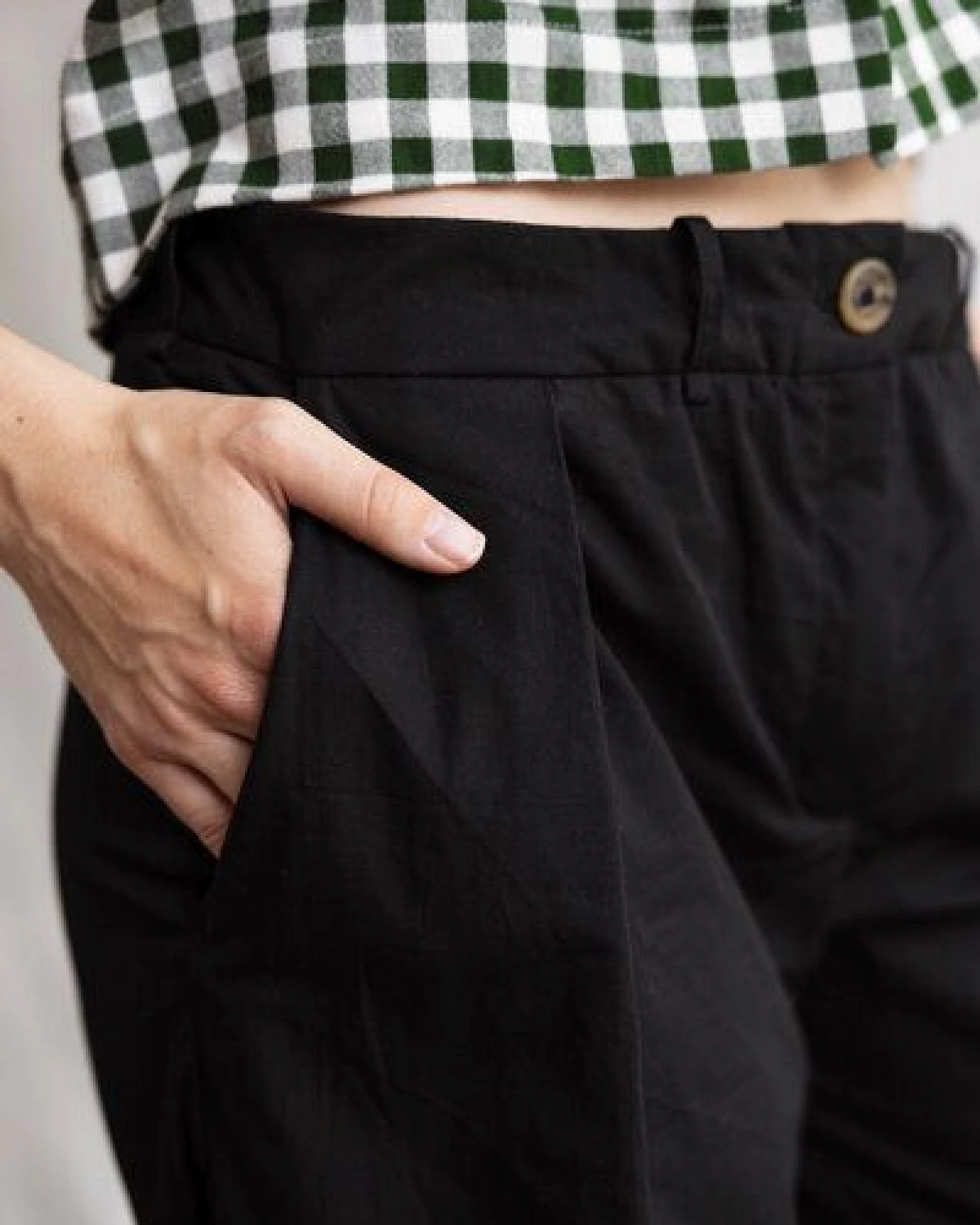Jyoti - Fair Works Bio-Baumwoll Hose Meghana – Ansicht 4