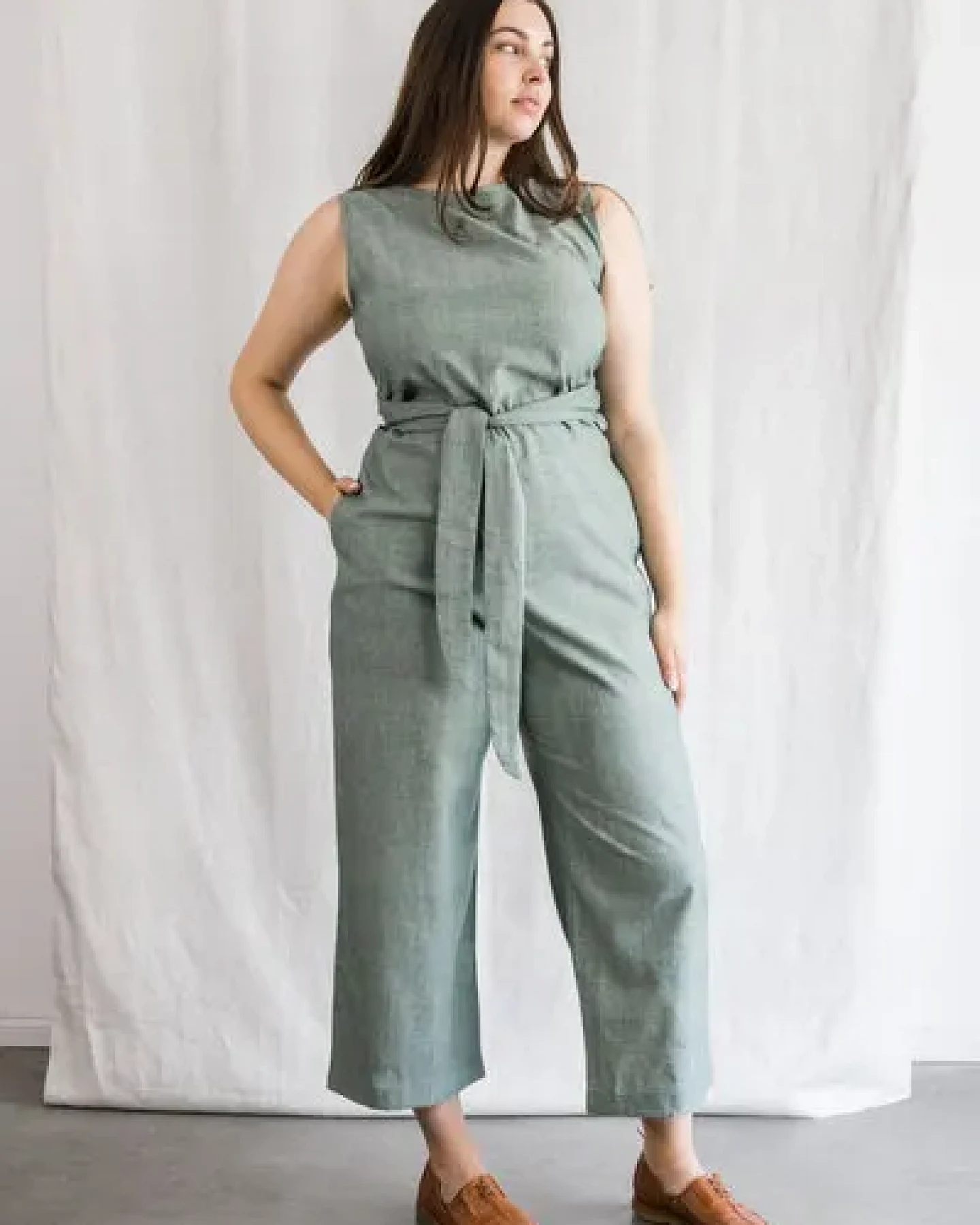 Jyoti - Fair Works Bio-Baumwoll Jumpsuit Anusha – Ansicht 2