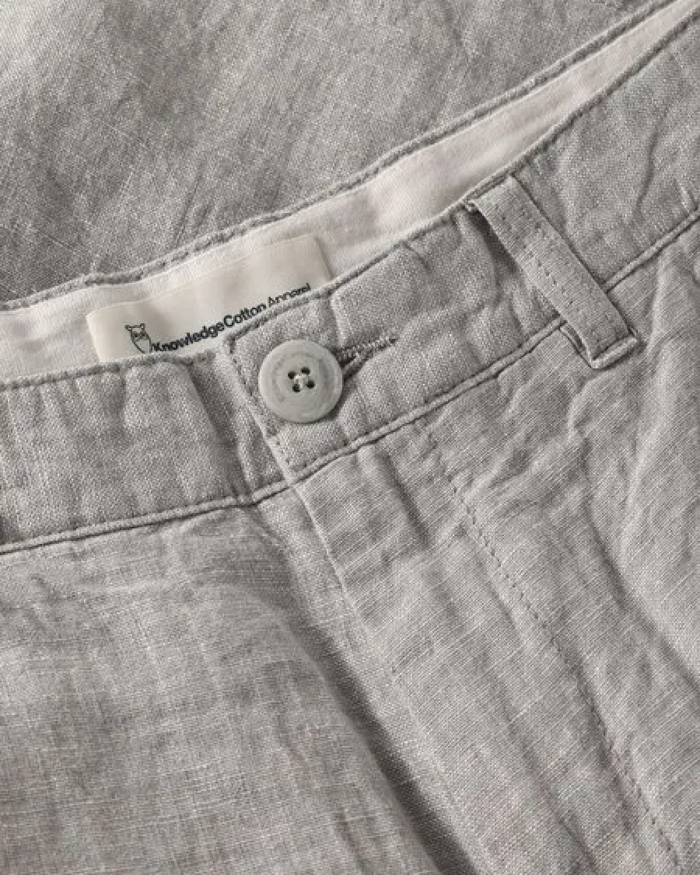 KnowledgeCotton Apparel Leinen-Shorts CHUCK – Ansicht 3