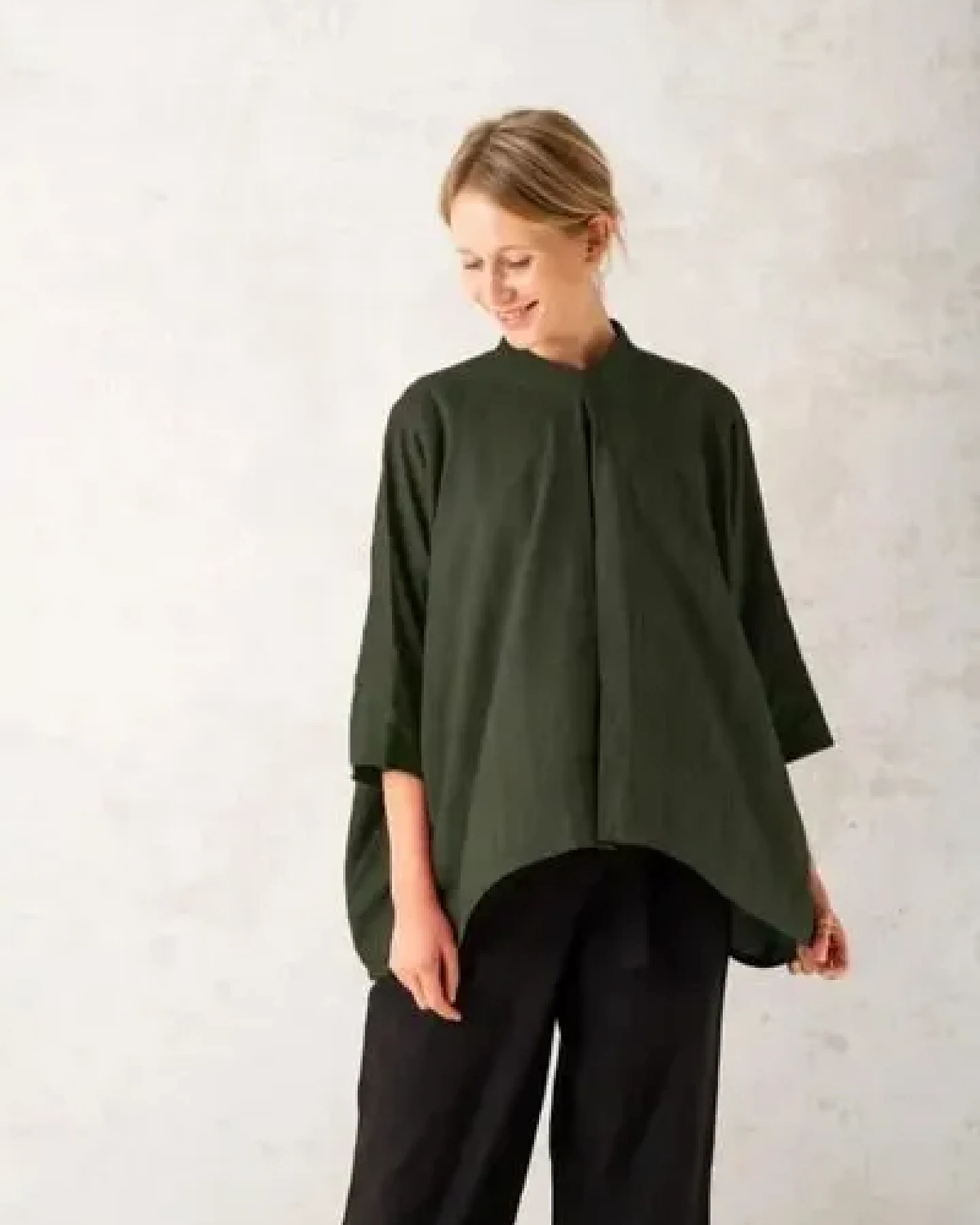 Jyoti - Fair Works Baumwoll Cardigan Chandrapur – Ansicht 2