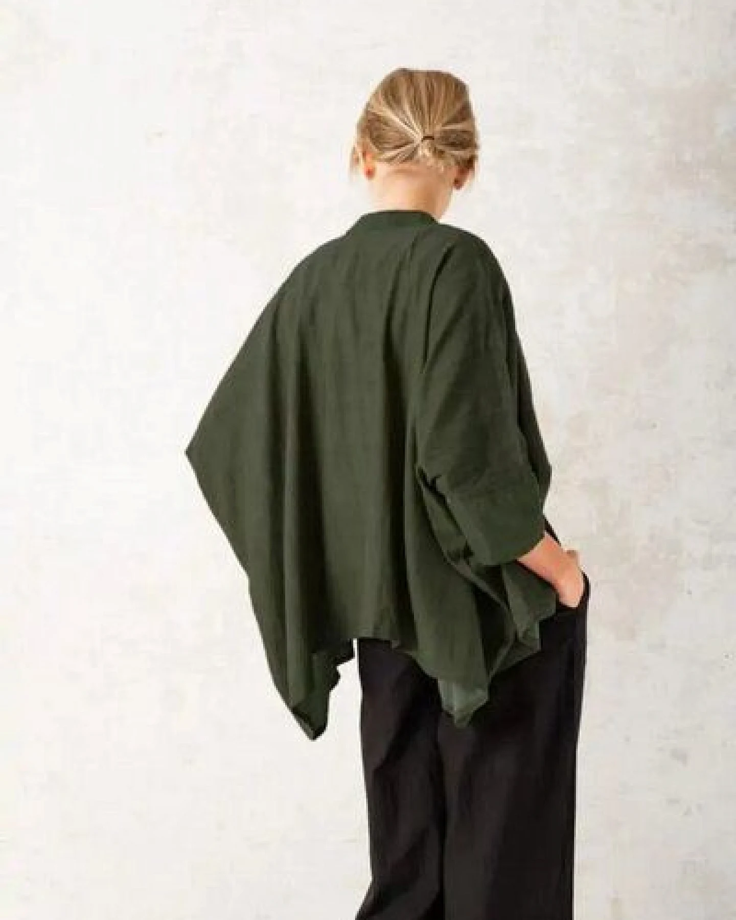 Jyoti - Fair Works Baumwoll Cardigan Chandrapur – Ansicht 4