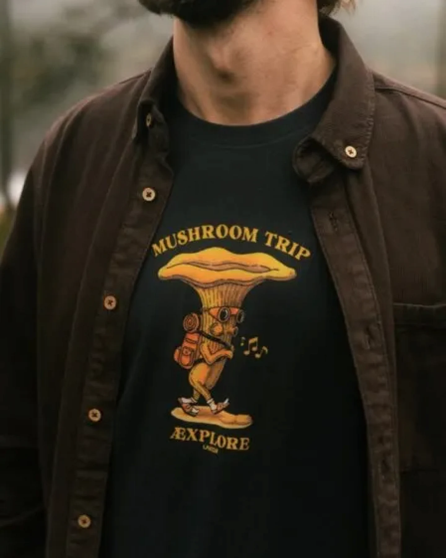 LAKOR Mushroom Trip T-shirt – Ansicht 4