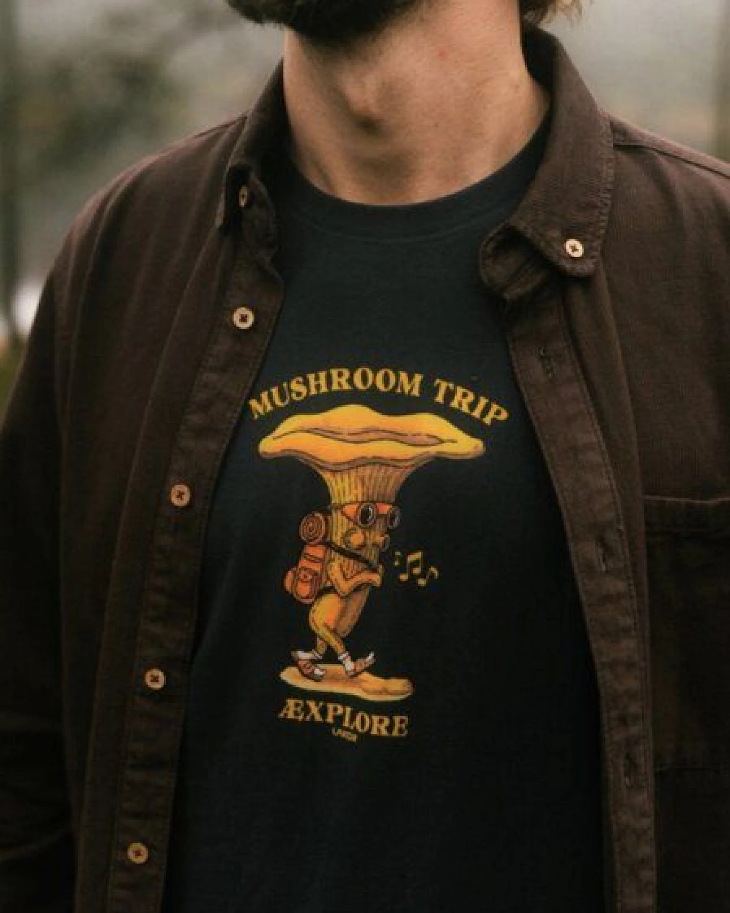 LAKOR Mushroom Trip T-shirt – Ansicht 4