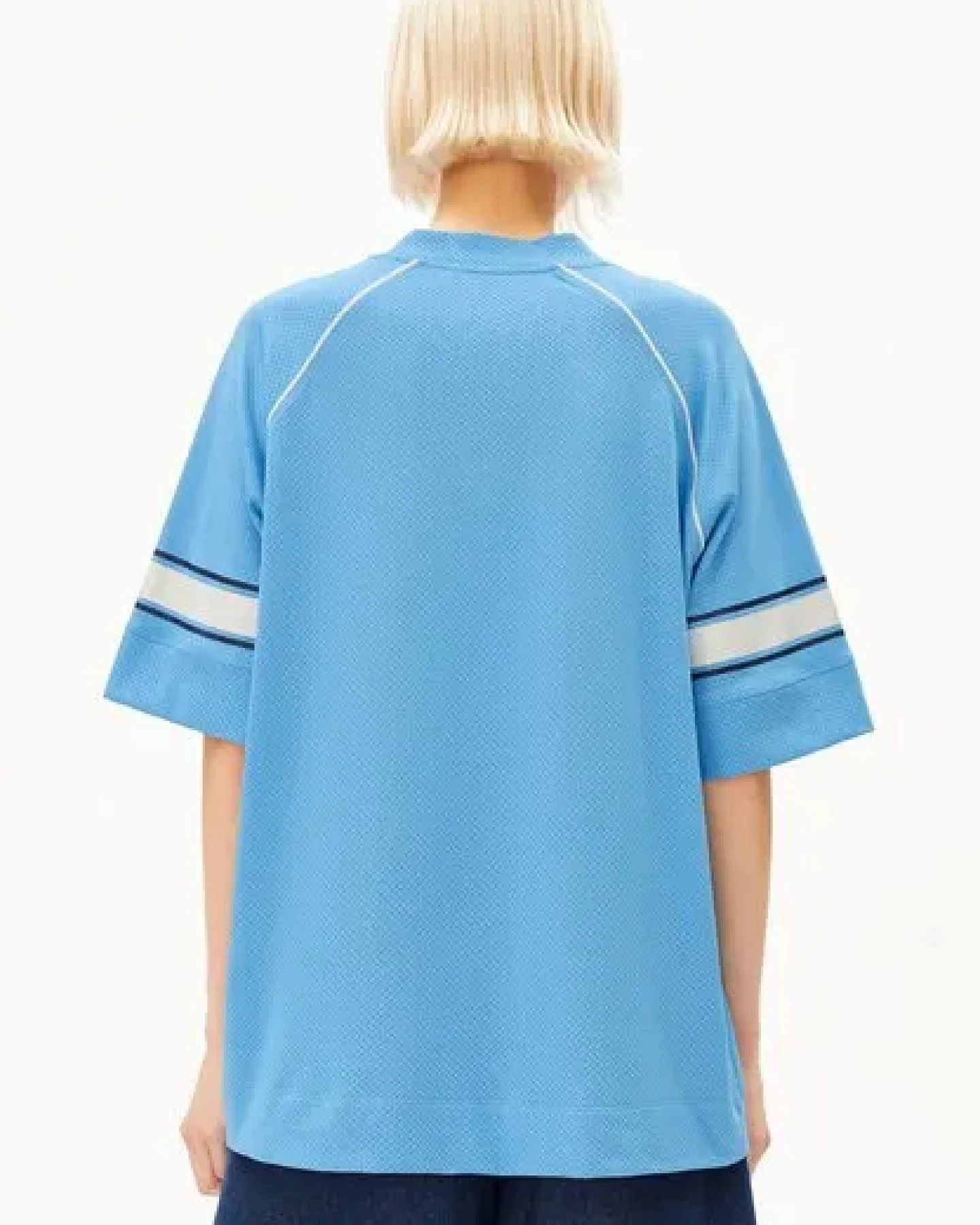 ARMEDANGELS MESH Damen T-Shirt aus 100% Bio-Baumwolle – Ansicht 2