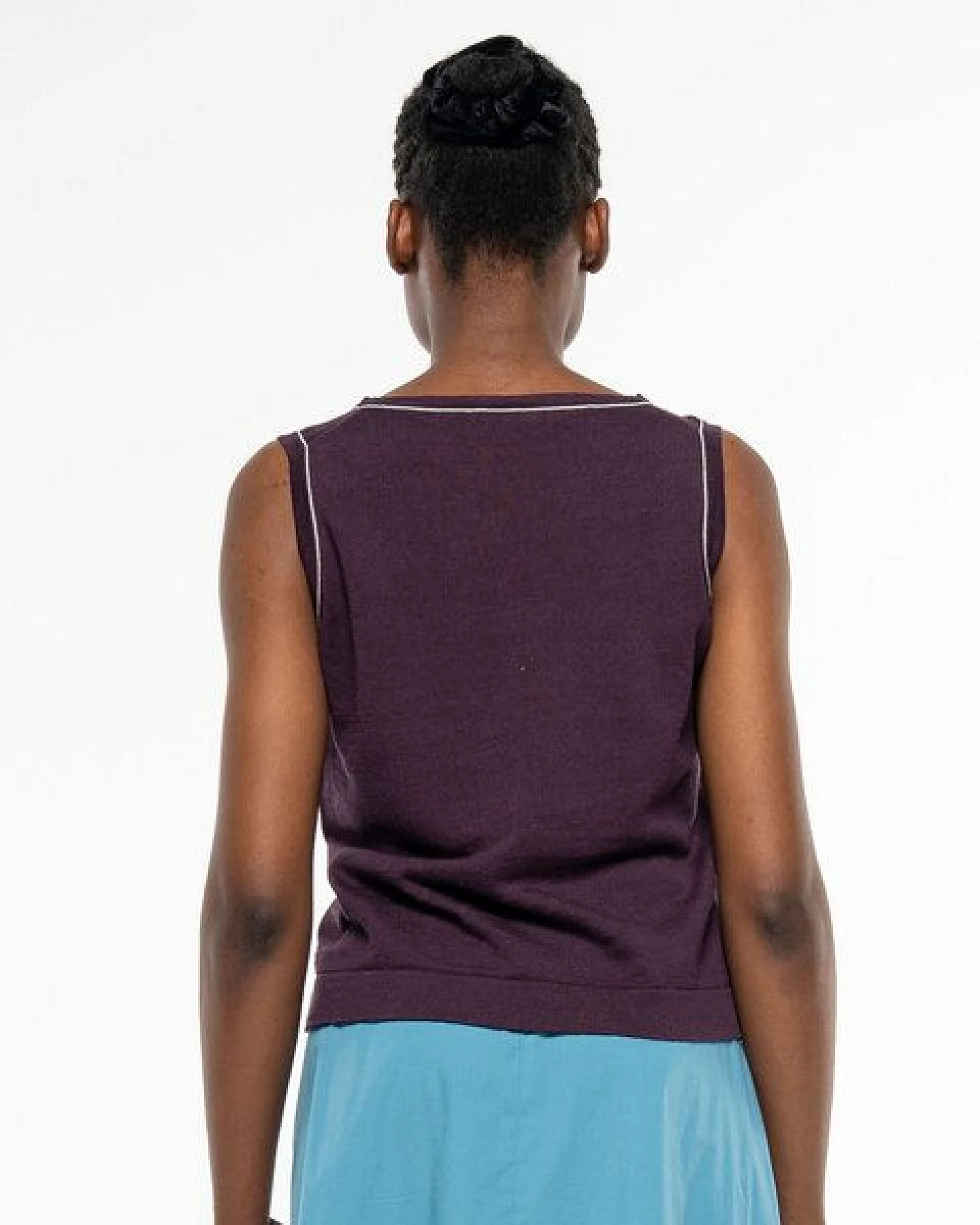 Alma & Lovis Leichtes Feinstrick-Top aus Leinen-Cotton-Mix – Ansicht 4