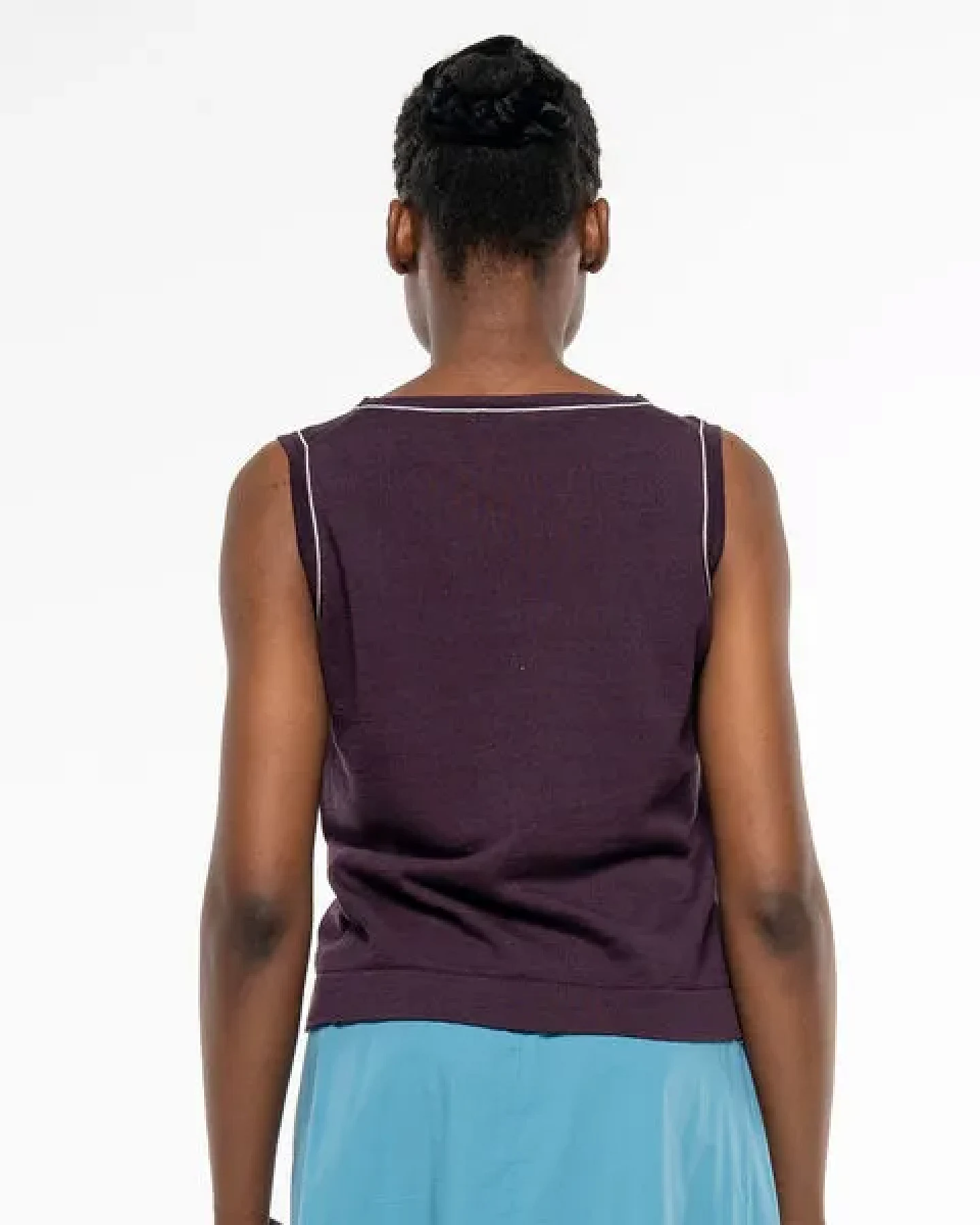 Alma & Lovis Leichtes Feinstrick-Top aus Leinen-Cotton-Mix – Ansicht 4