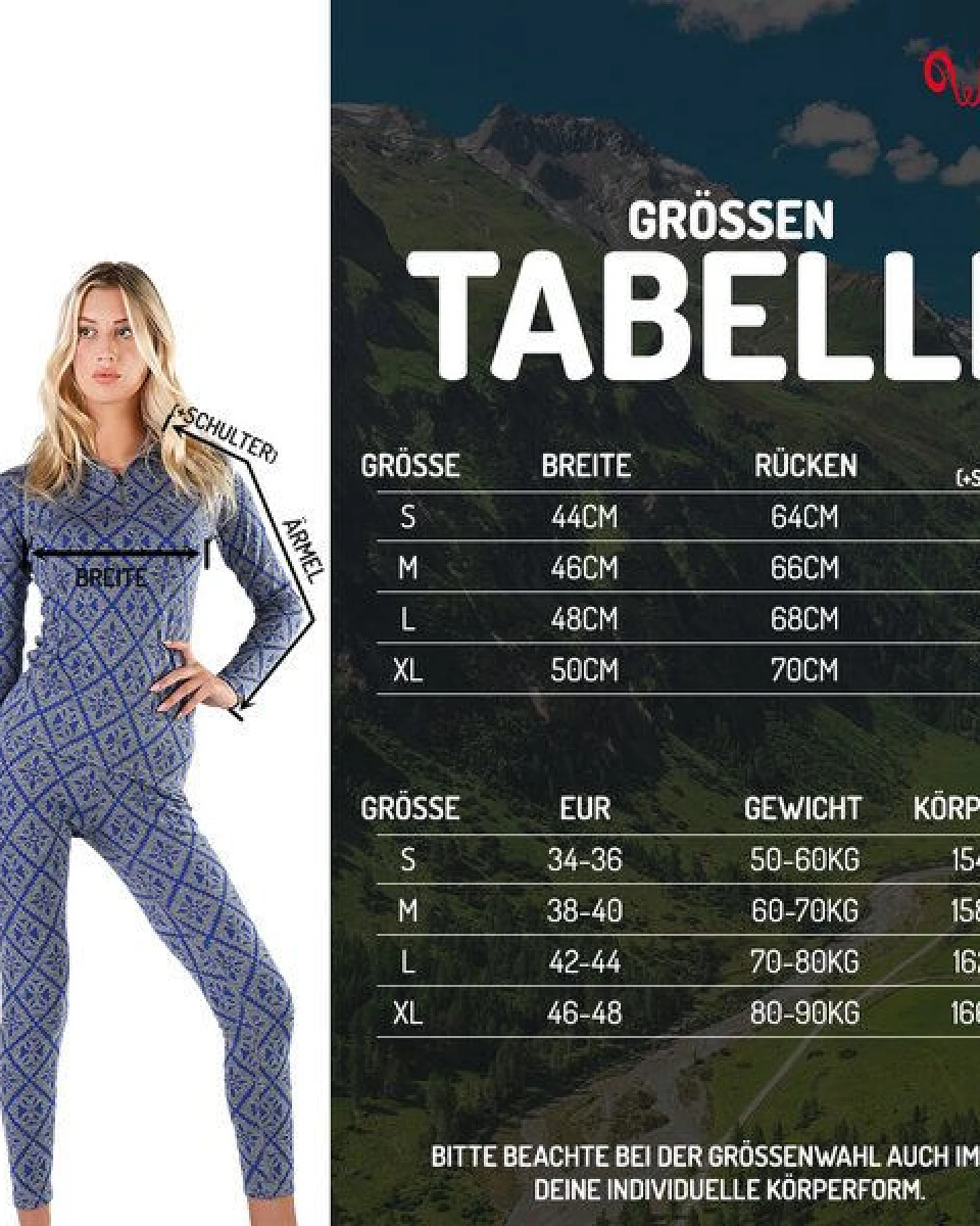 Woolona Langarmshirt - VENUS - 100% Merinowolle (Zip) – Ansicht 3