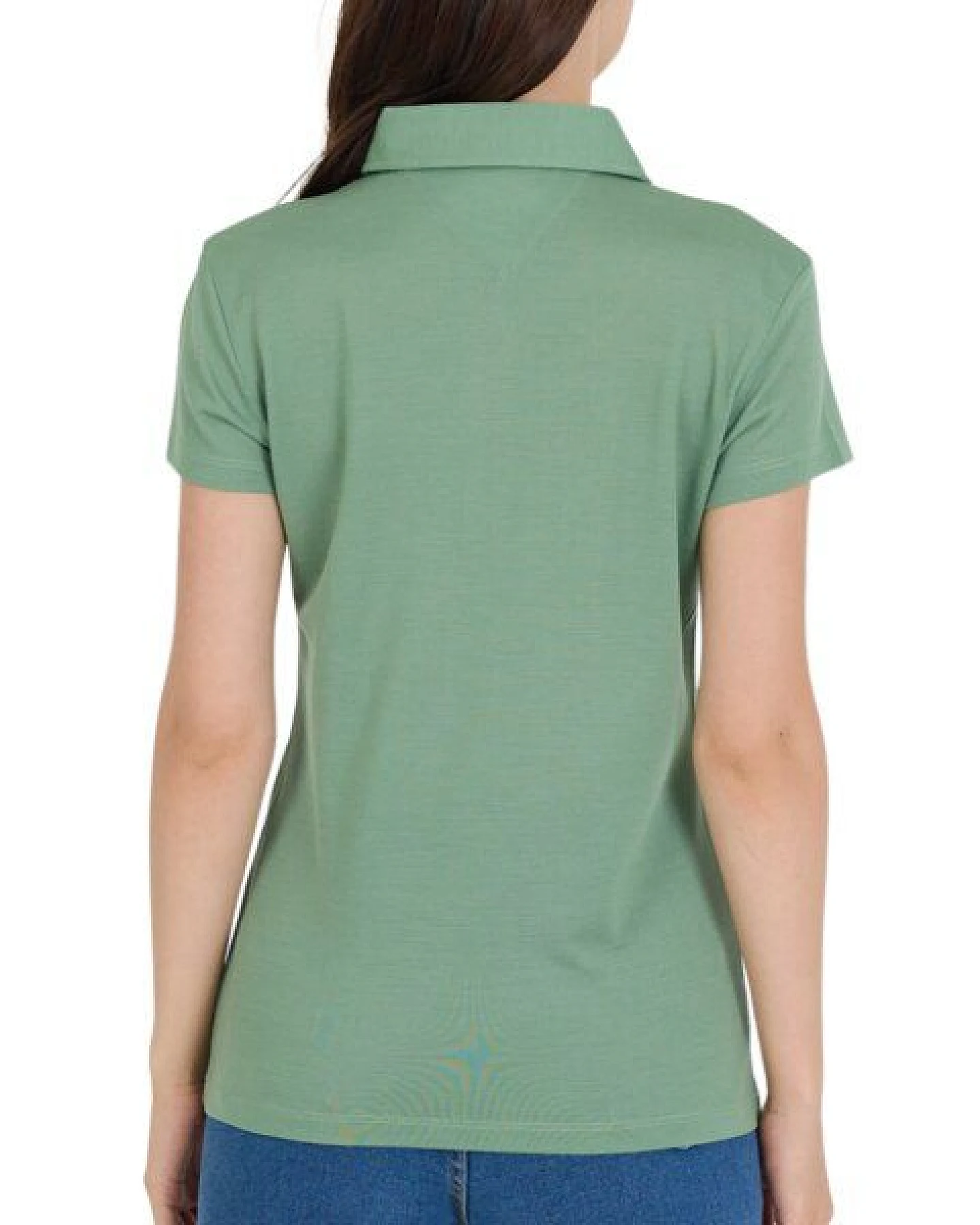 Woolona Merino Casual Damen Polo-Shirt - 100% Merinowolle – Ansicht 3