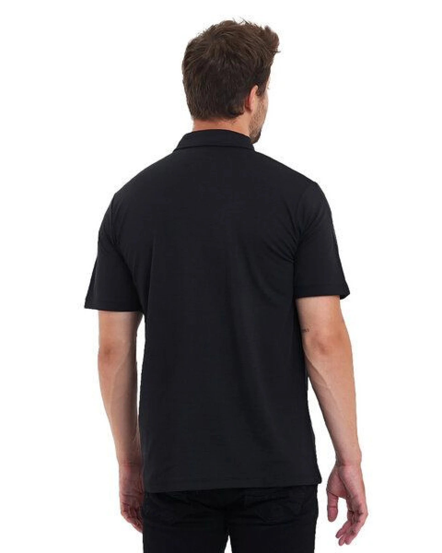 Woolona Merino Casual Herren Polo-Shirt - 100% Merinowolle – Ansicht 3
