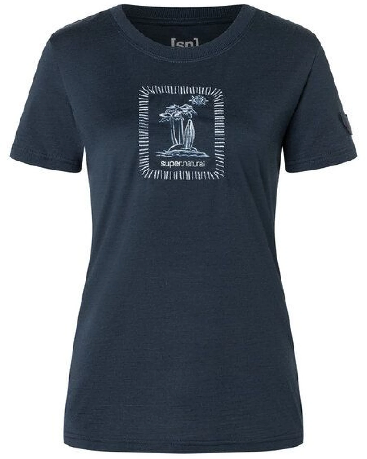 super.natural Merino T-Shirt W PALM ISLAND BIO J TEE für Damen, Merino – Ansicht 4