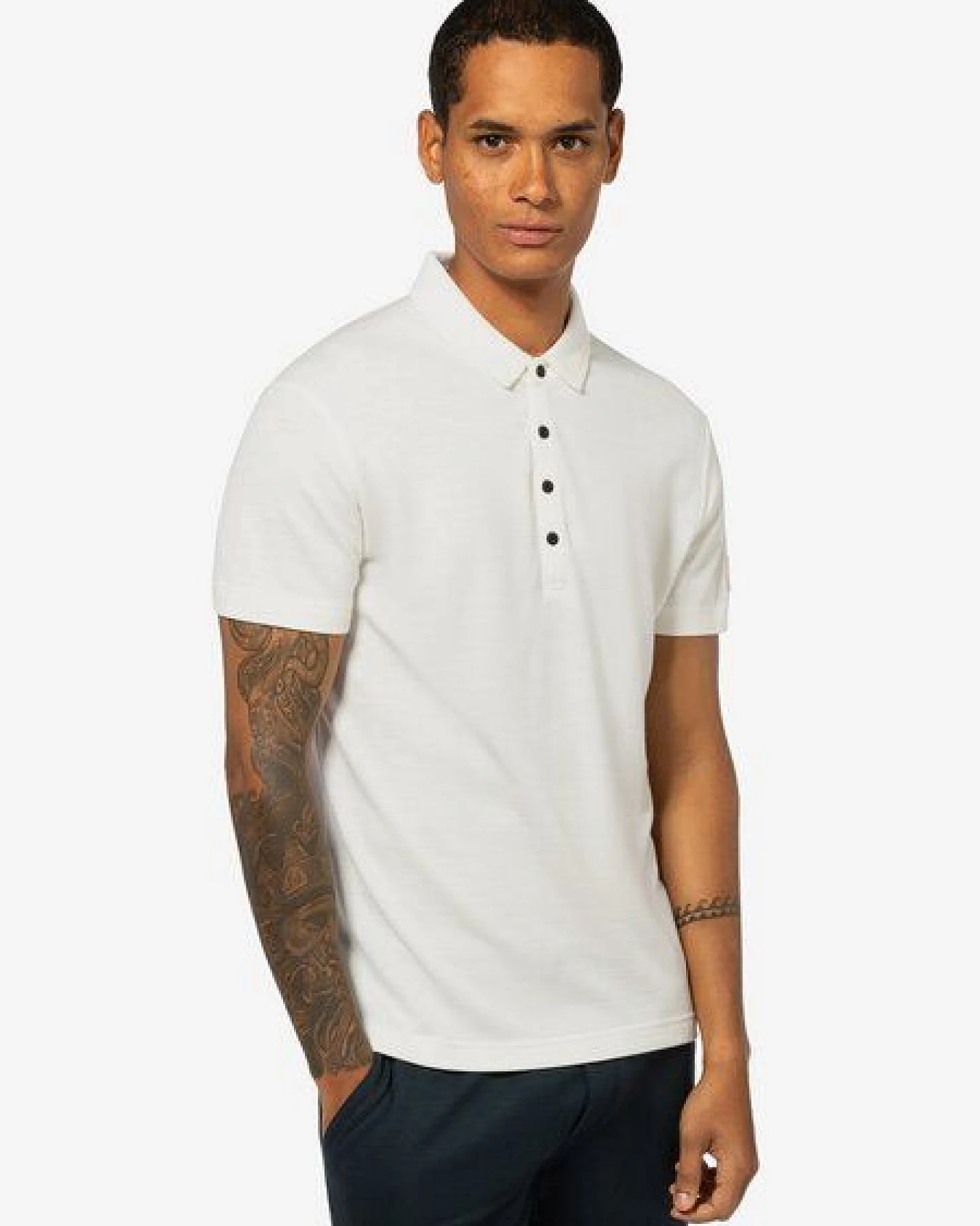 super.natural Polo-Shirt POLO BIO für Herren, Merino – Ansicht 3
