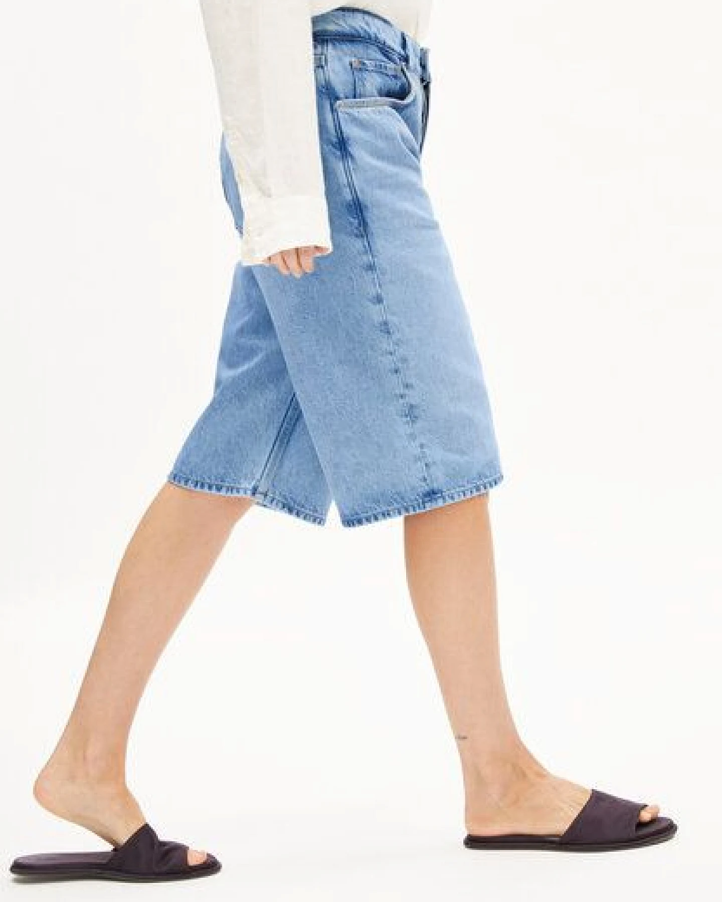 ARMEDANGELS DAANY Damen Jeans Shorts aus Hanf-Mix – Ansicht 4
