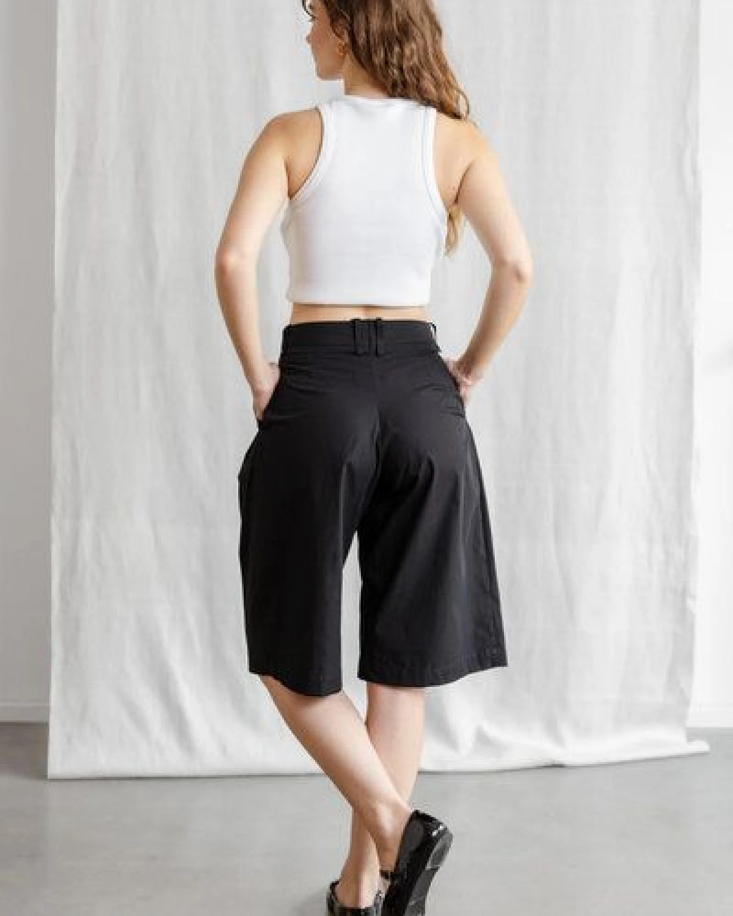 Jyoti - Fair Works Bio-Baumwoll Bermudashorts Samud – Ansicht 3