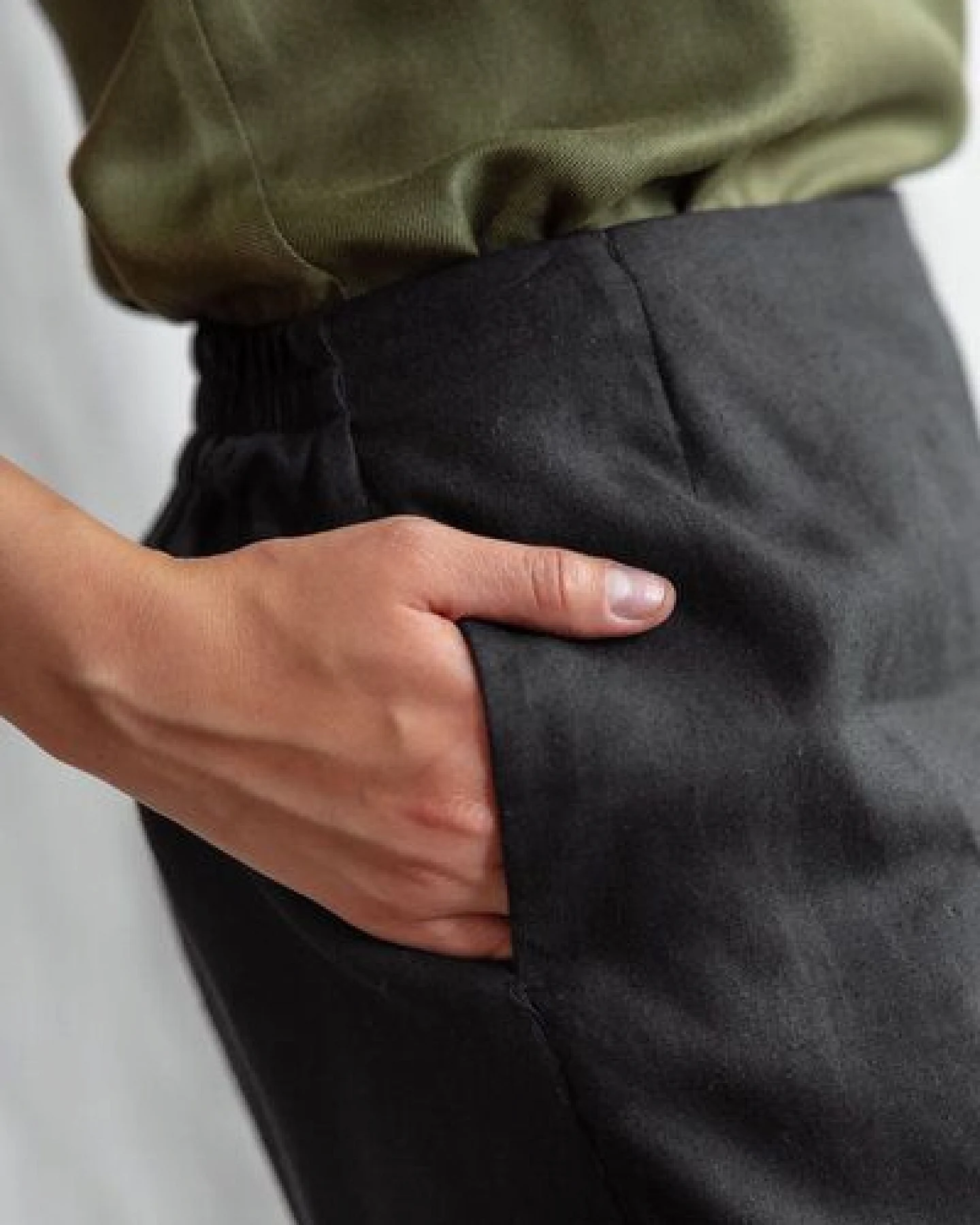 Jyoti - Fair Works Hanf/Tencel Skort Santipur – Ansicht 4